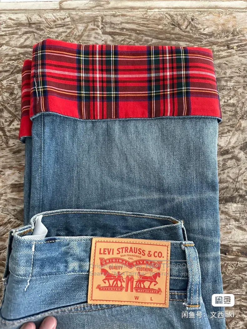 Junya Watanabe Junya Watanabe size S Spliced denim pants Size 23" - 6 Thumbnail