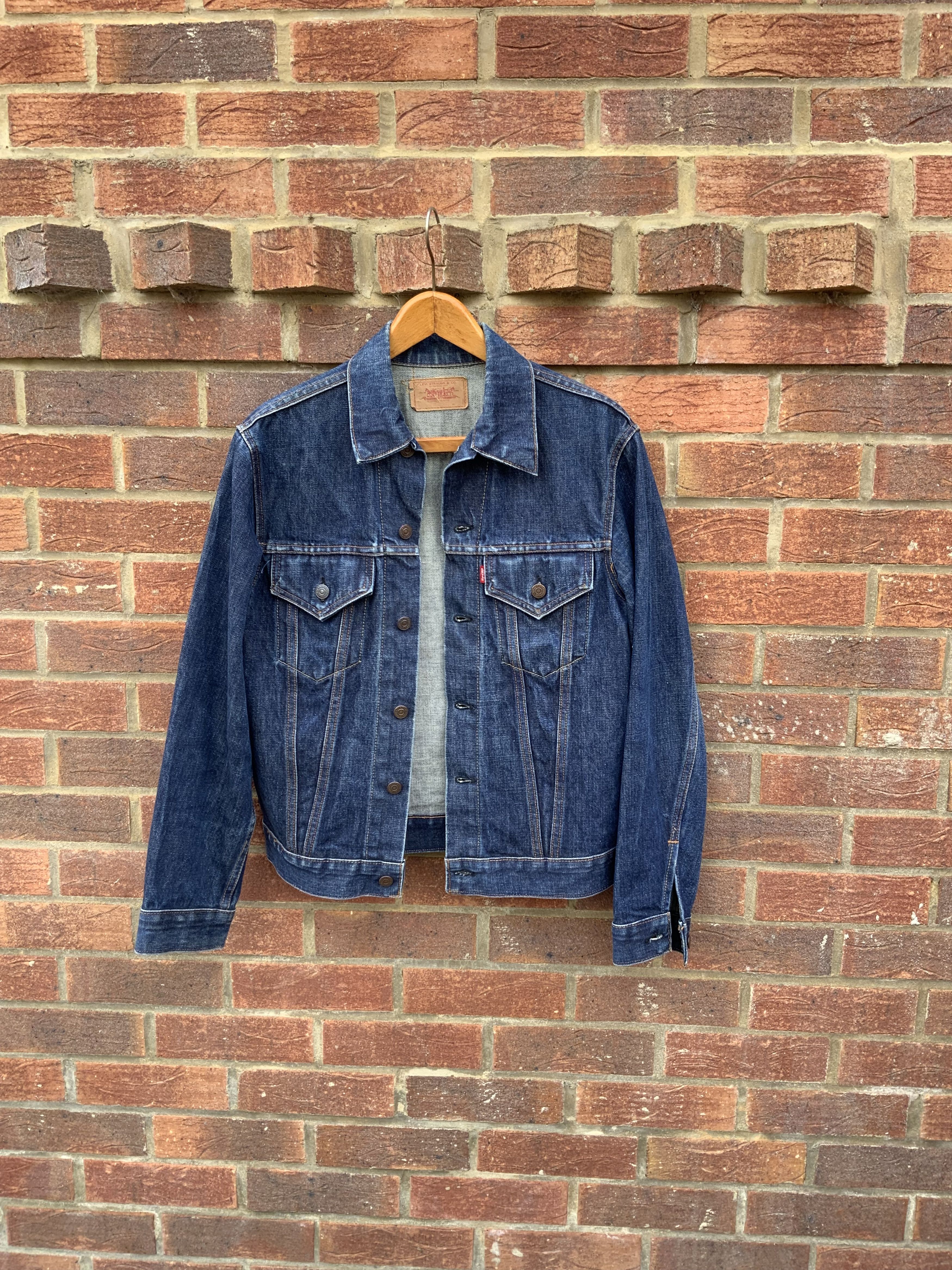 image of Real Vintage 1960S Made In Usa Levis Big E Denim Jacket in Indigo, Men's (Size Medium)