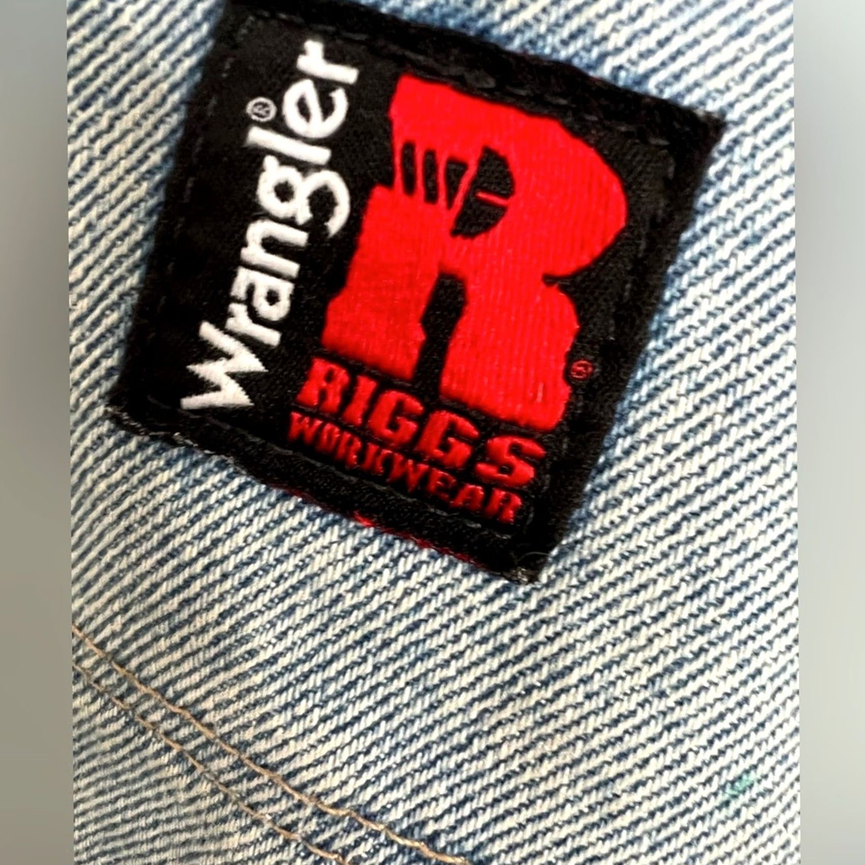 Wrangler Wrangler Riggs Workwear Jeans Mens 34x38 Carpenter Construction Outdoor Durable Jeans Mens Straight Regular Blue 34 38 Mens Size US 34 / EU 50 - 4 Thumbnail