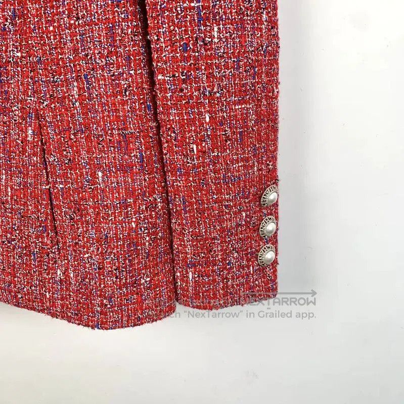 Chanel Chanel Pink Cotton Women's Jacket . Size XS / US 0-2 / IT 36-38 - 4 Thumbnail
