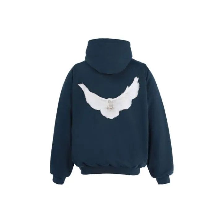 Balenciaga YEEZY x Gap x Balenciaga Hoodie in Dark Blue Size US XL / EU 56 / 4 - 1 Thumbnail