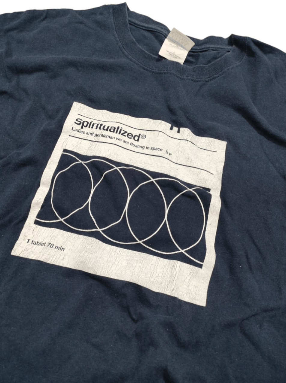 Band Tees SPIRITUALIZED Vintage Tee (navy blue) Size US L / EU 52-54 / 3 - 1 Thumbnail