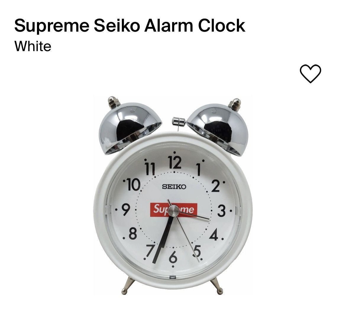 Supreme Supreme x Seiko alarm clock | Grailed