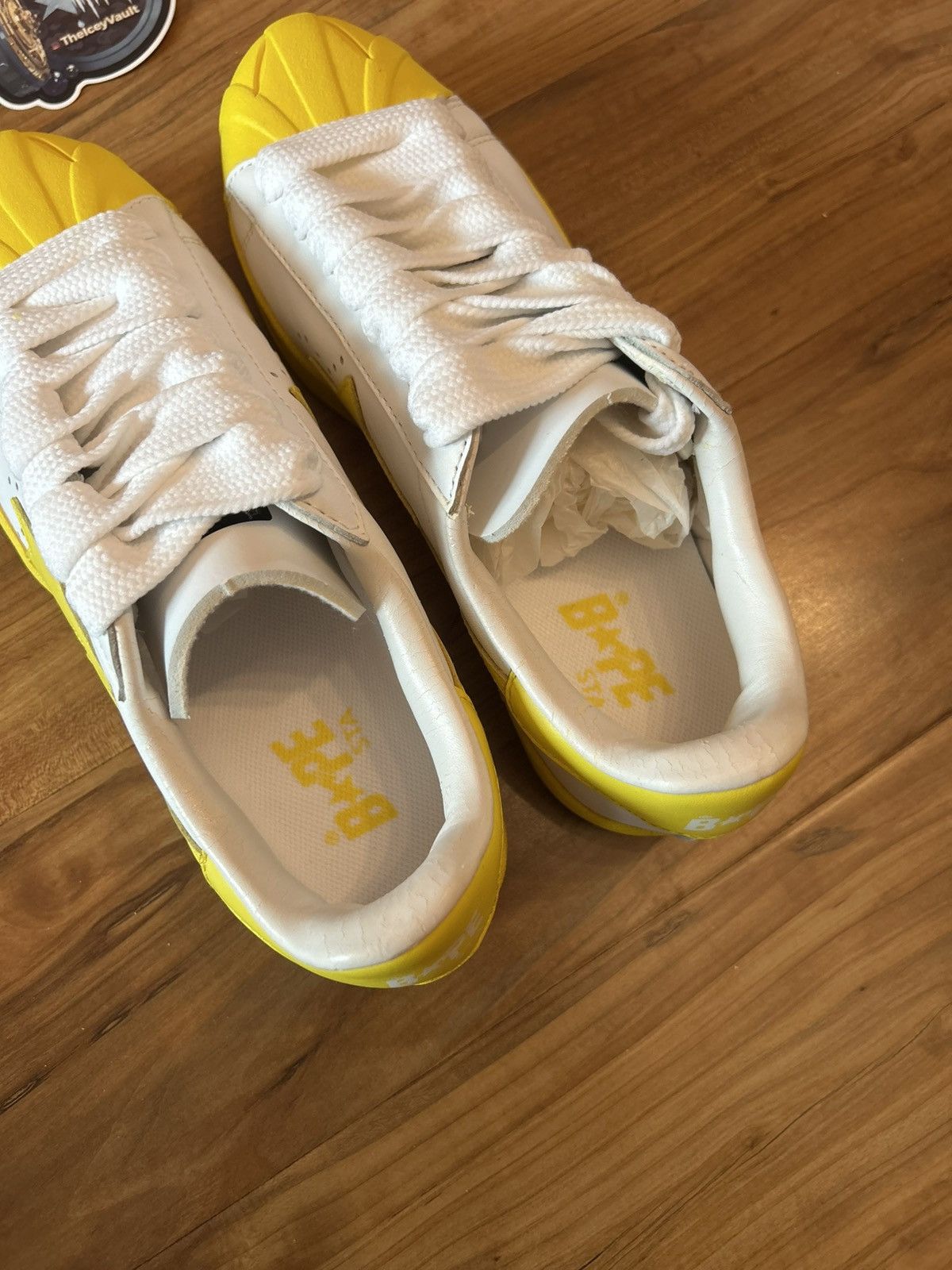 Bape DS Bape OG White and Yellow Skullstas Size US 8.5 / EU 41-42 - 7 Thumbnail