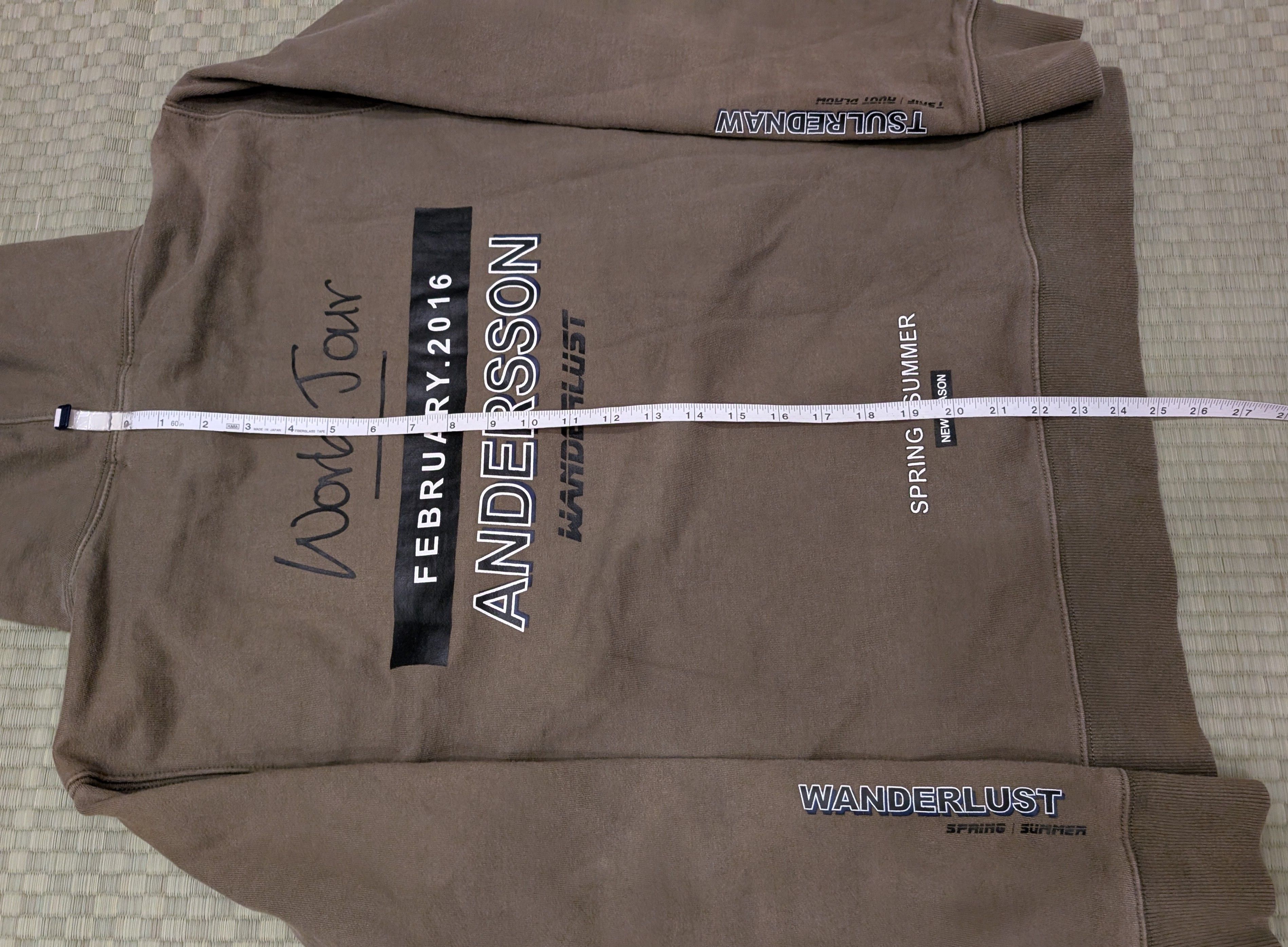Andersson Bell Andersson Bell World Tour Hoodie Made in Korea Size US M / EU 48-50 / 2 - 7 Thumbnail
