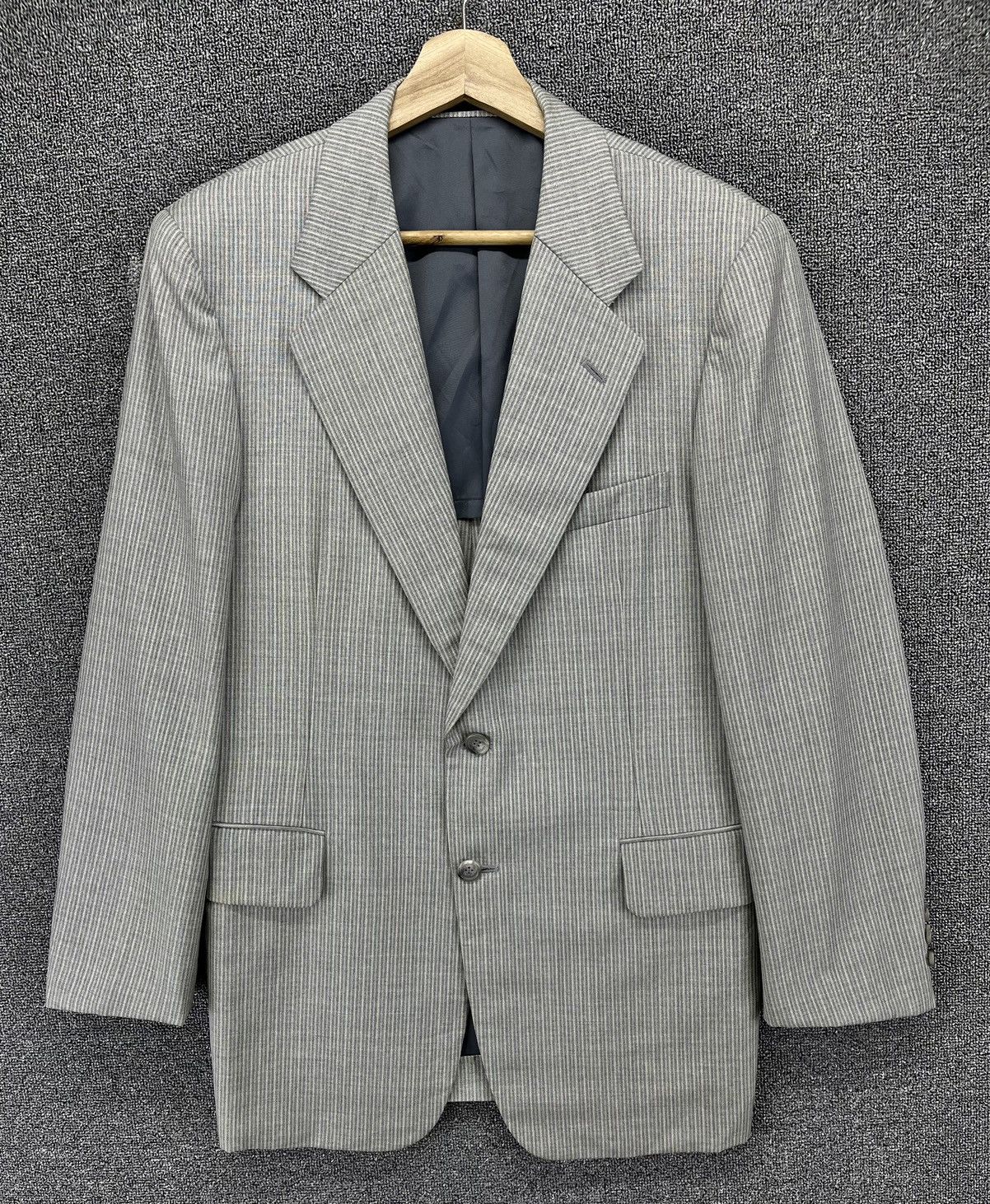 Burberry Vintage Burberry Wool Blazer Coat Jacket Size US M / EU 48-50 / 2 - 1 Thumbnail