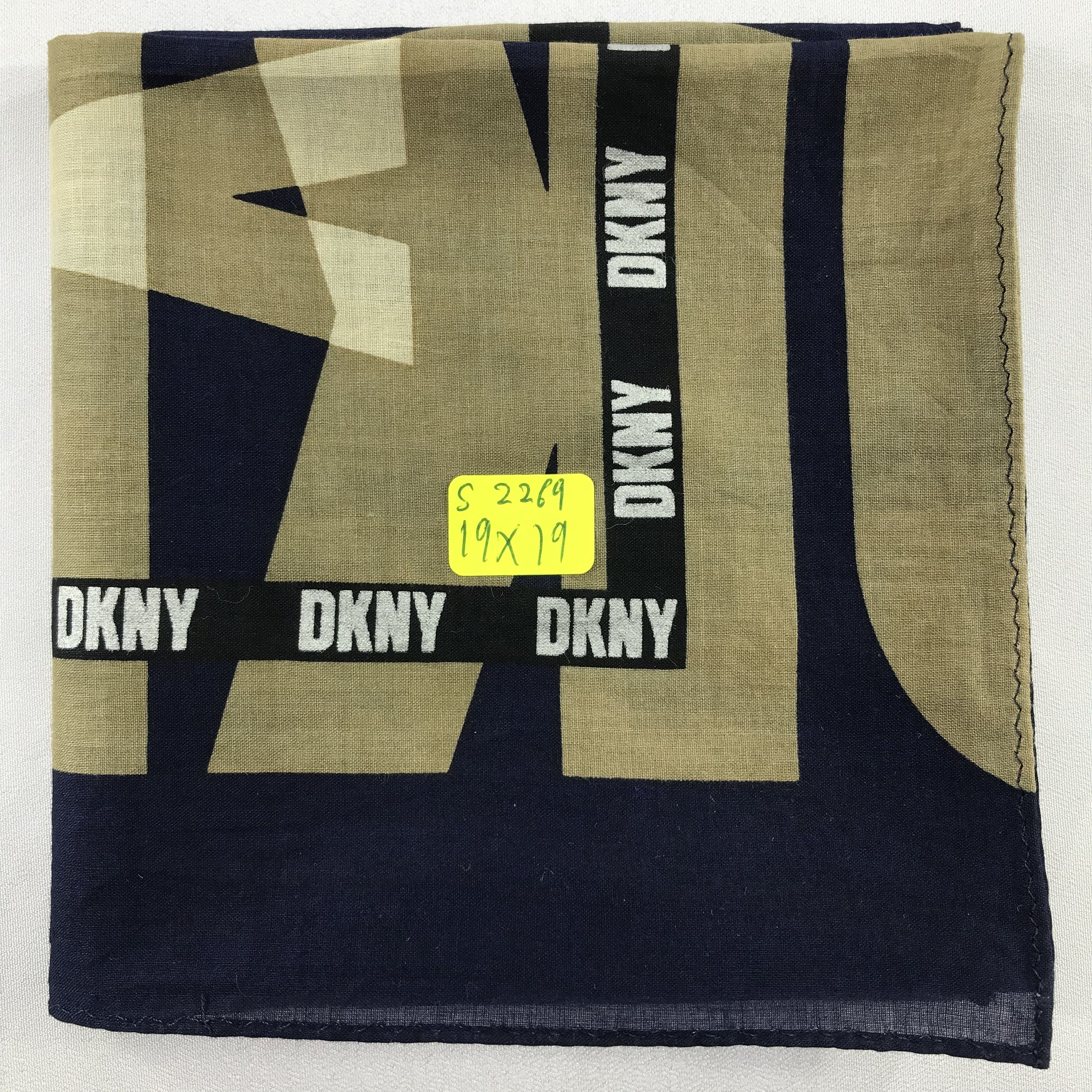 DKNY × Vintage DKNY Bandana / Handkerchief / Neckerchief - S2269 Size ONE SIZE - 5 Thumbnail
