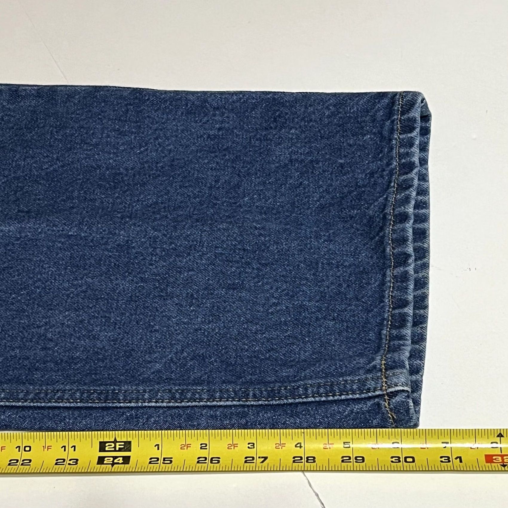 Carhartt Carhartt Jeans B160 DST Mens 42x30 Relaxed Fit Denim Blue Straight Work Pants Size US 42 / EU 58 - 7 Thumbnail