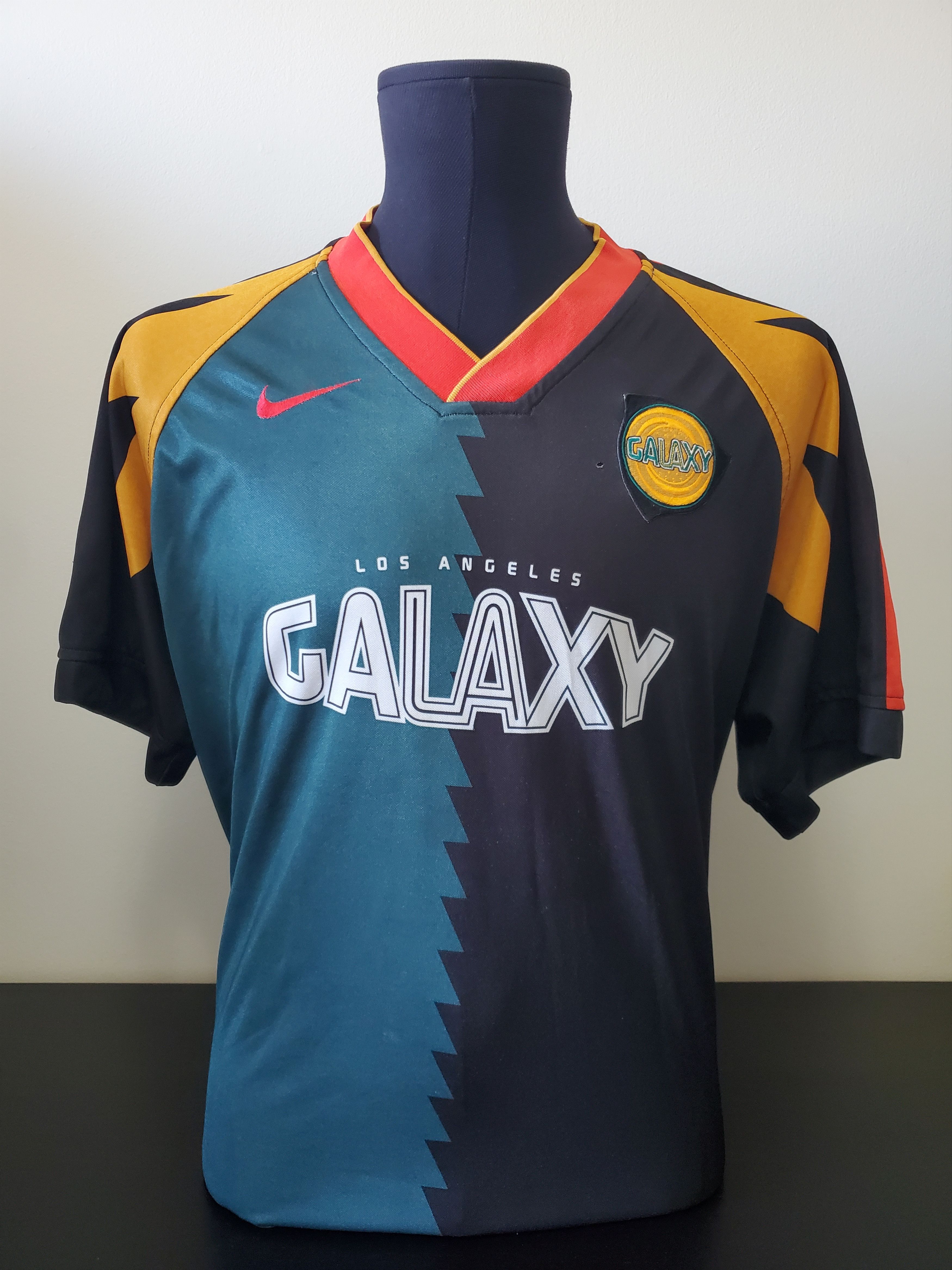 Nike LA Galaxy 1996 Original Nike MLS Home Jersey Size US XL / EU 56 / 4 - 1 Thumbnail