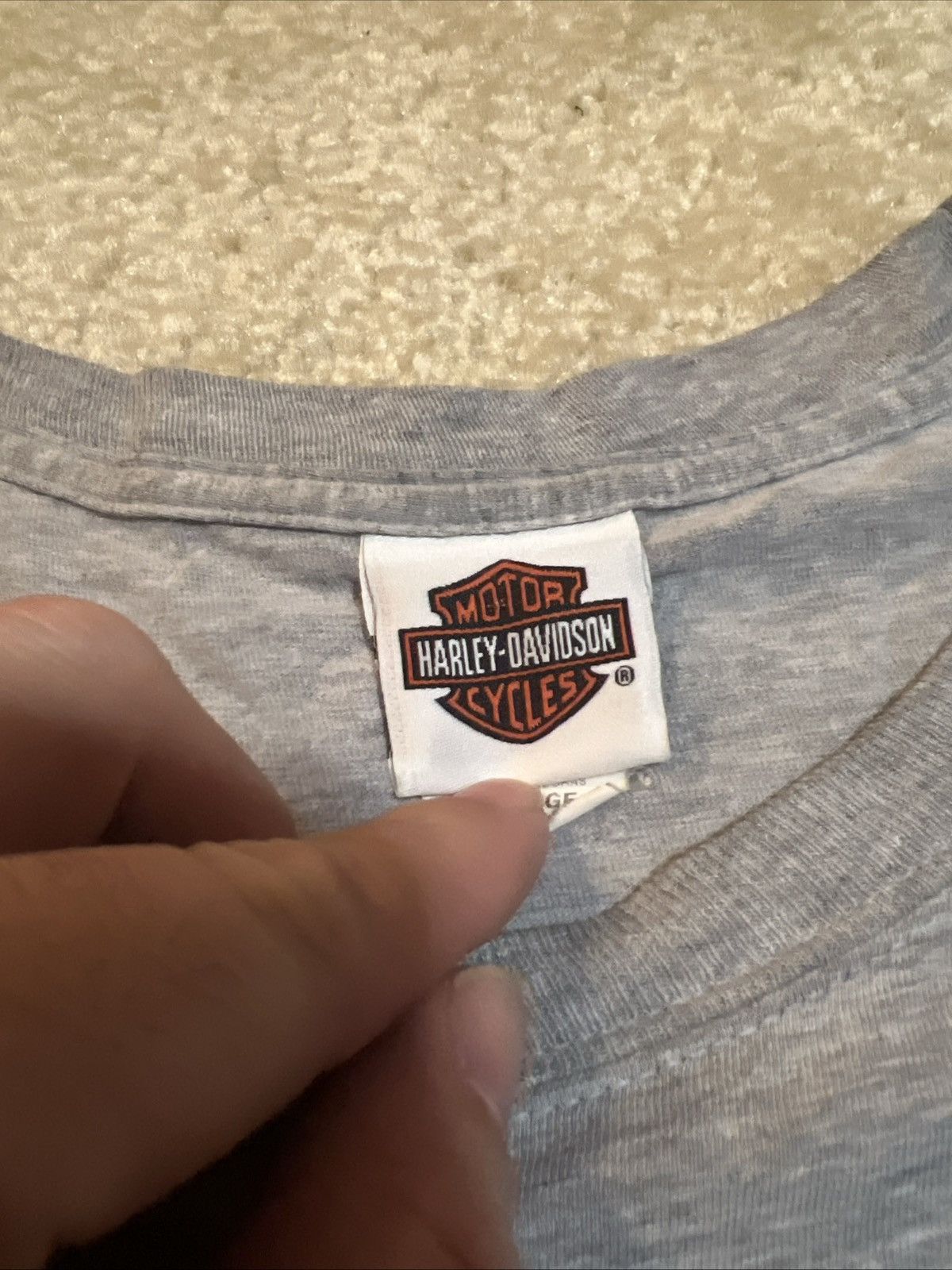Harley Davidson Harley Davidson Korea Seoul Front And Back Hit Giant Eagle Size US XXL / EU 58 / 5 - 8 Thumbnail