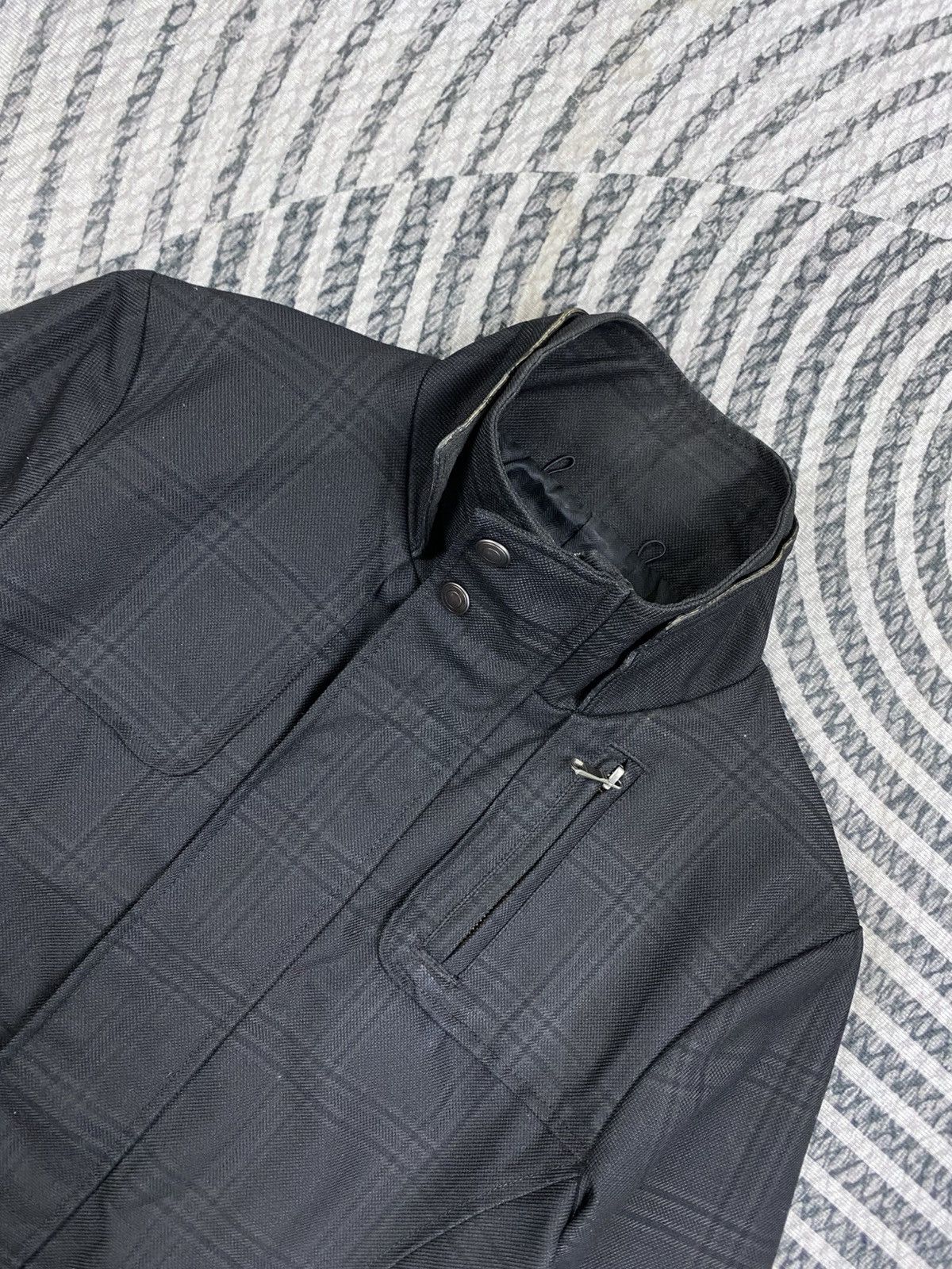 Japanese Brand Vintage High Street Casual Black Zipper Jacket Size US S / EU 44-46 / 1 - 8 Thumbnail