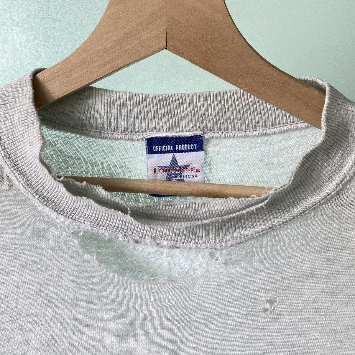 Converse Thrashed Vintage 80s Converse ERD GRUNGE Sweatshirt Size US XL / EU 56 / 4 - 3 Thumbnail