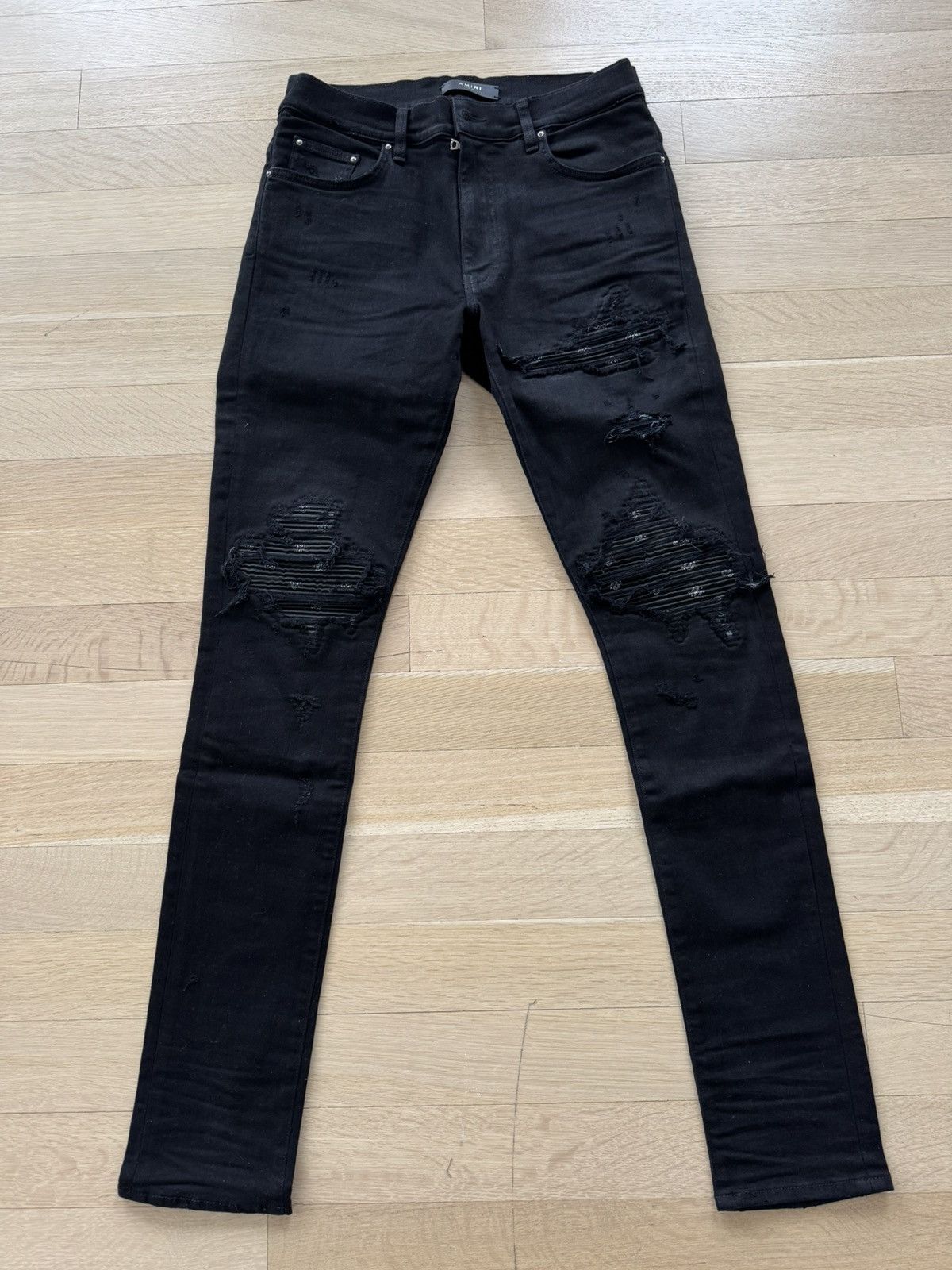Amiri MX1 Bandana biker jeans Size US 32 / EU 48 - 1 Thumbnail