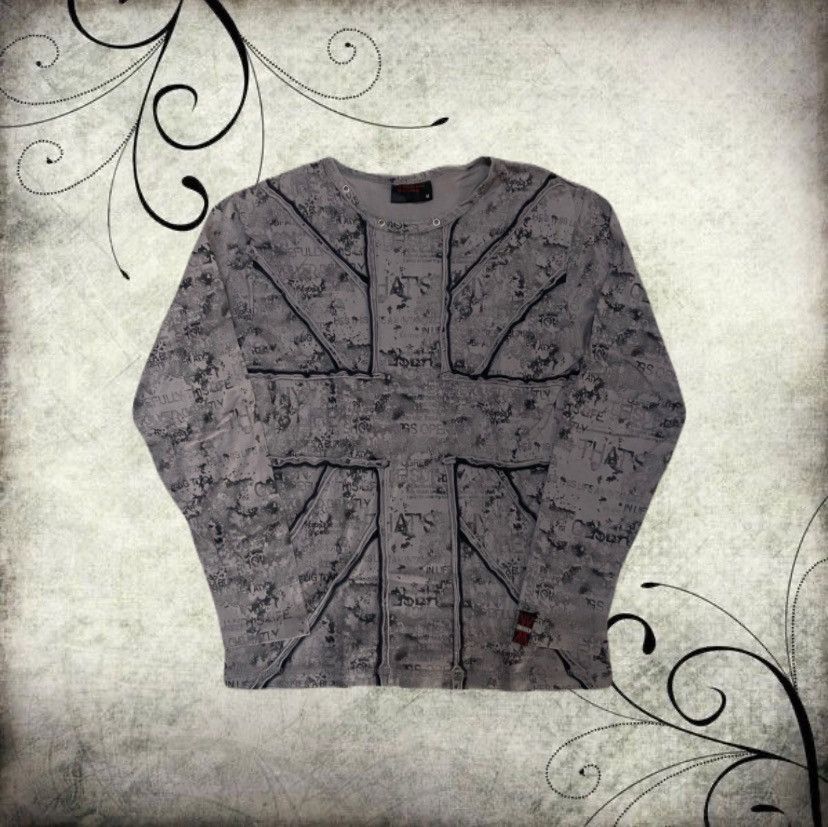 If Six Was Nine × Vintage dangerous warning Size US M / EU 48-50 / 2 - 1 Thumbnail