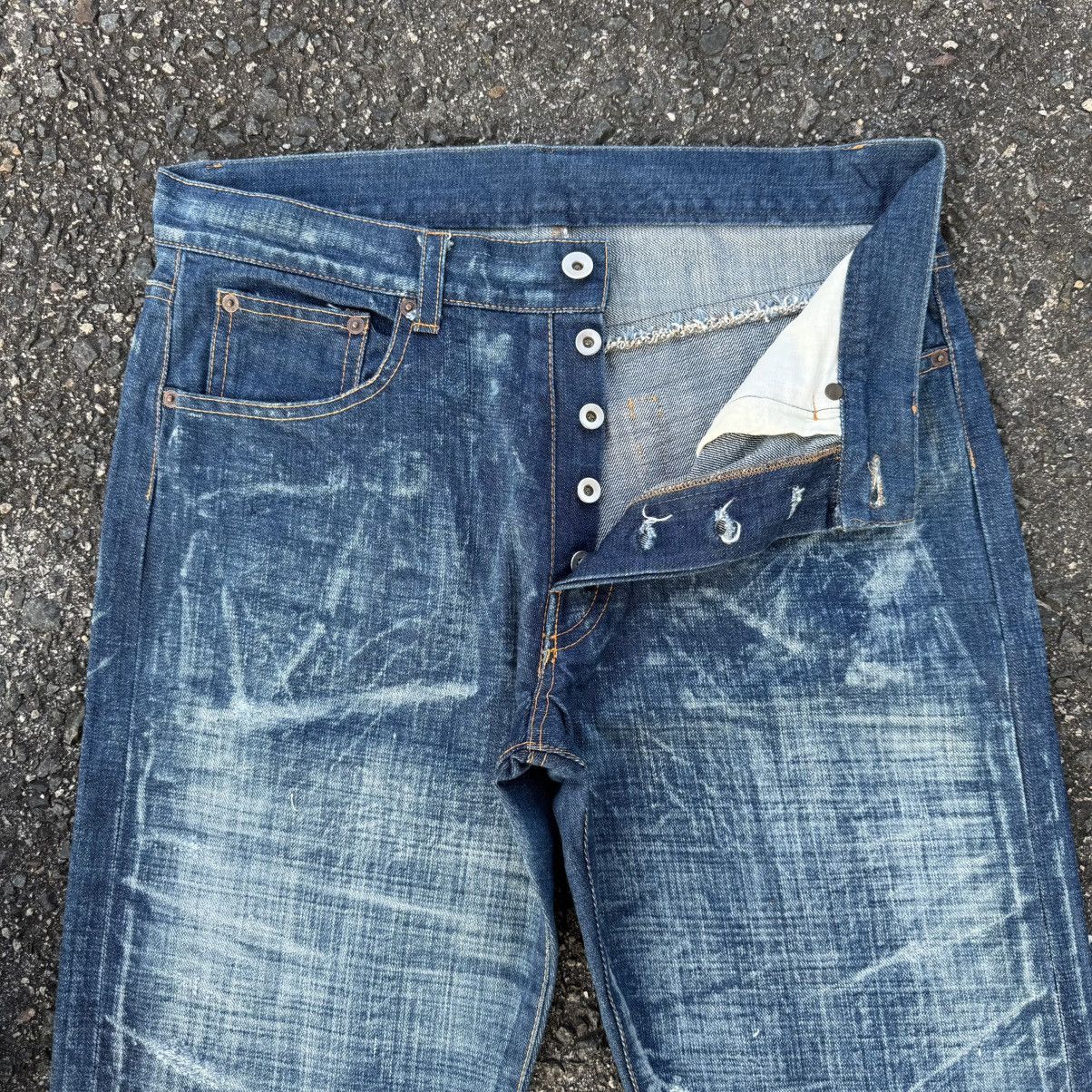 Japanese Brand W33 VINTAGE JAPANESE STORM BUTTON FLY DENIM JEAN PANTS Size US 33 - 8 Thumbnail