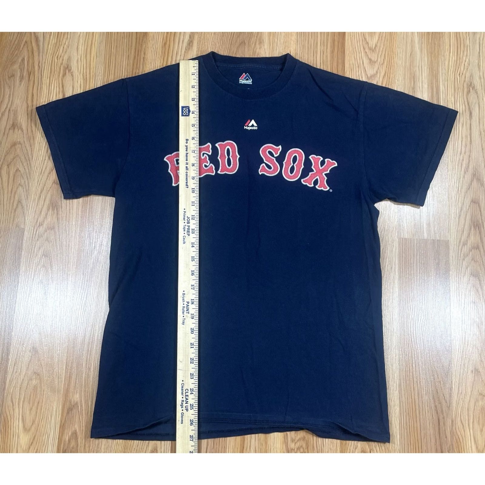 Vintage Majestic Shirt Mens Medium CrewNeck ShortSleeve Boston Red Sox #16 Benintendi - Vintage Size US M / EU 48-50 / 2 - 3 Thumbnail