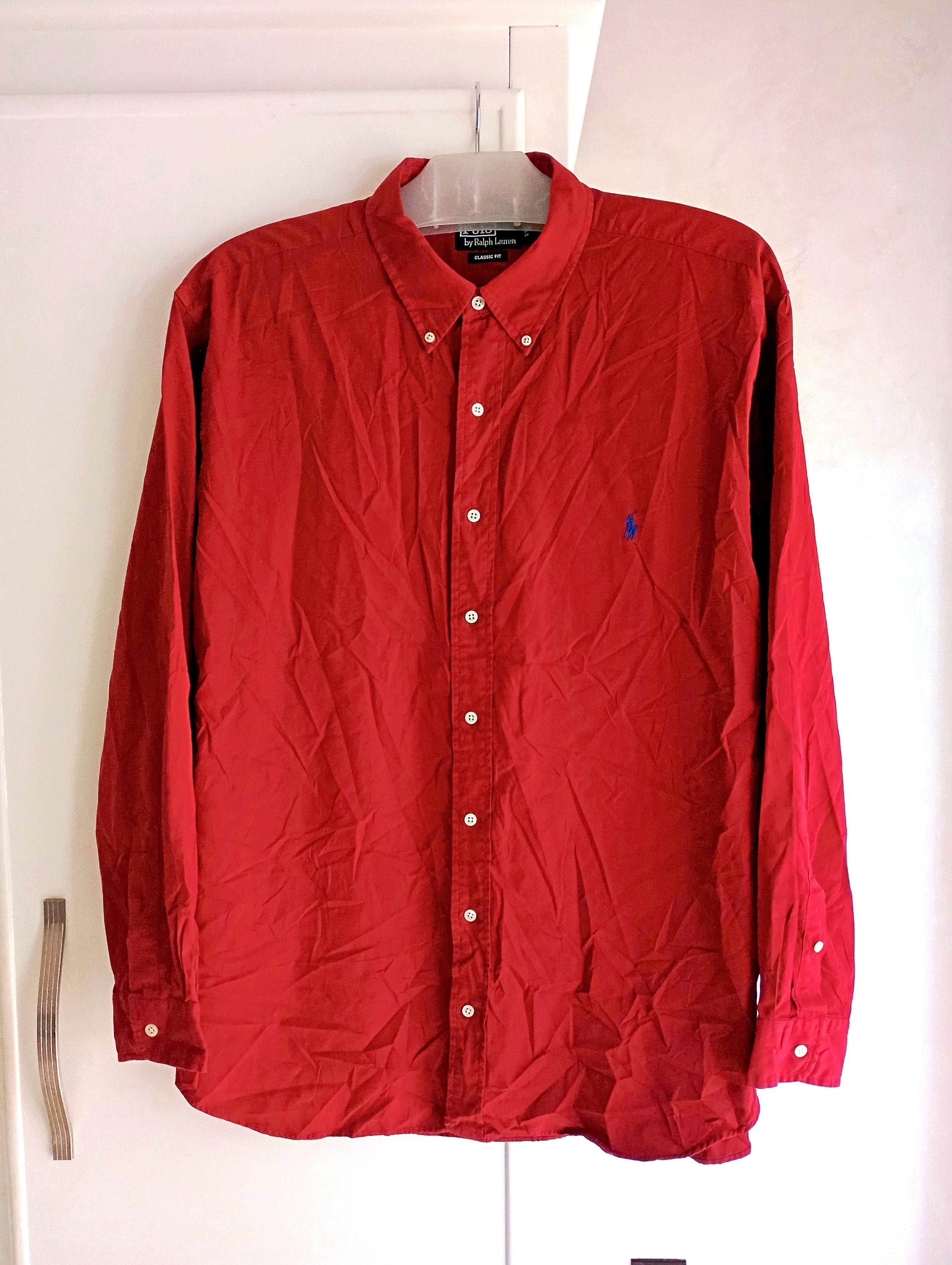 Polo Ralph Lauren × Ralph Lauren × Vintage Vintage Polo Ralph Lauren Button Ups 90s Shirt Size US XXL / EU 58 / 5 - 1 Thumbnail