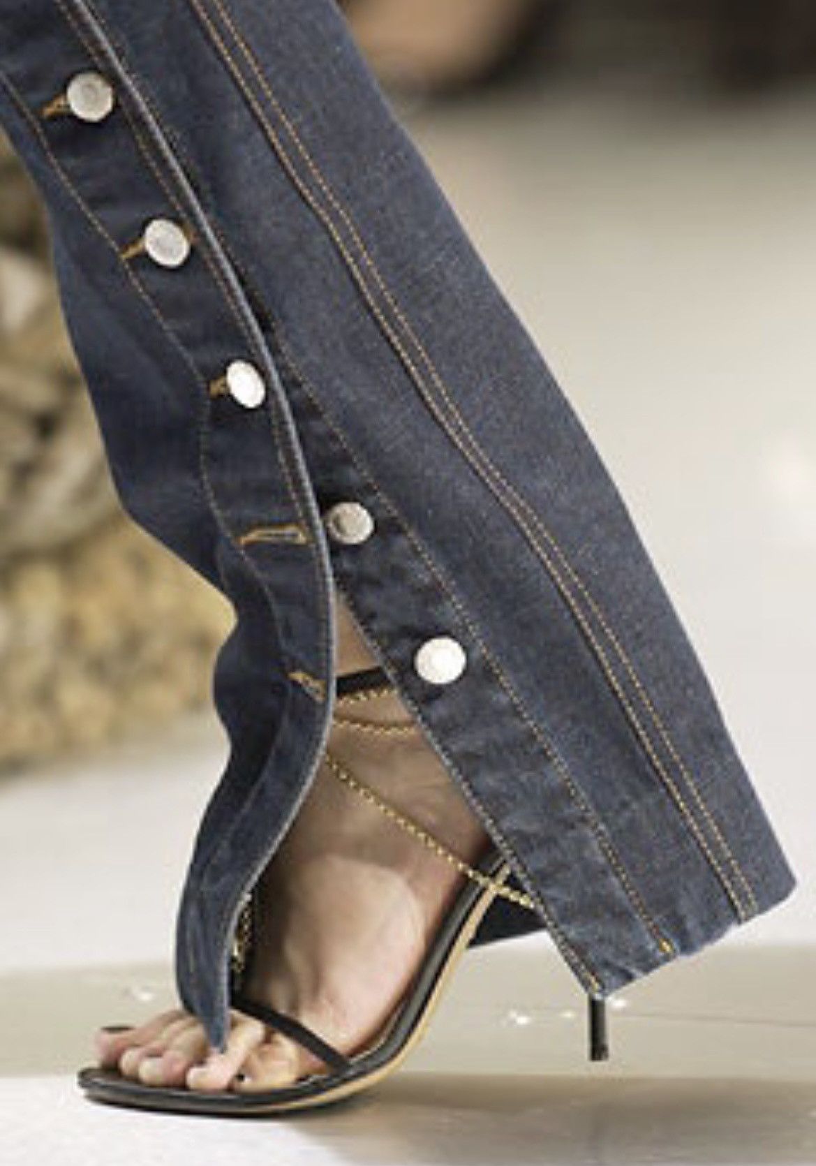 Dolce & Gabbana Dolce & Gabbana Spring 2003 sailor pants Size 26" / US 2 / IT 38 - 7 Thumbnail