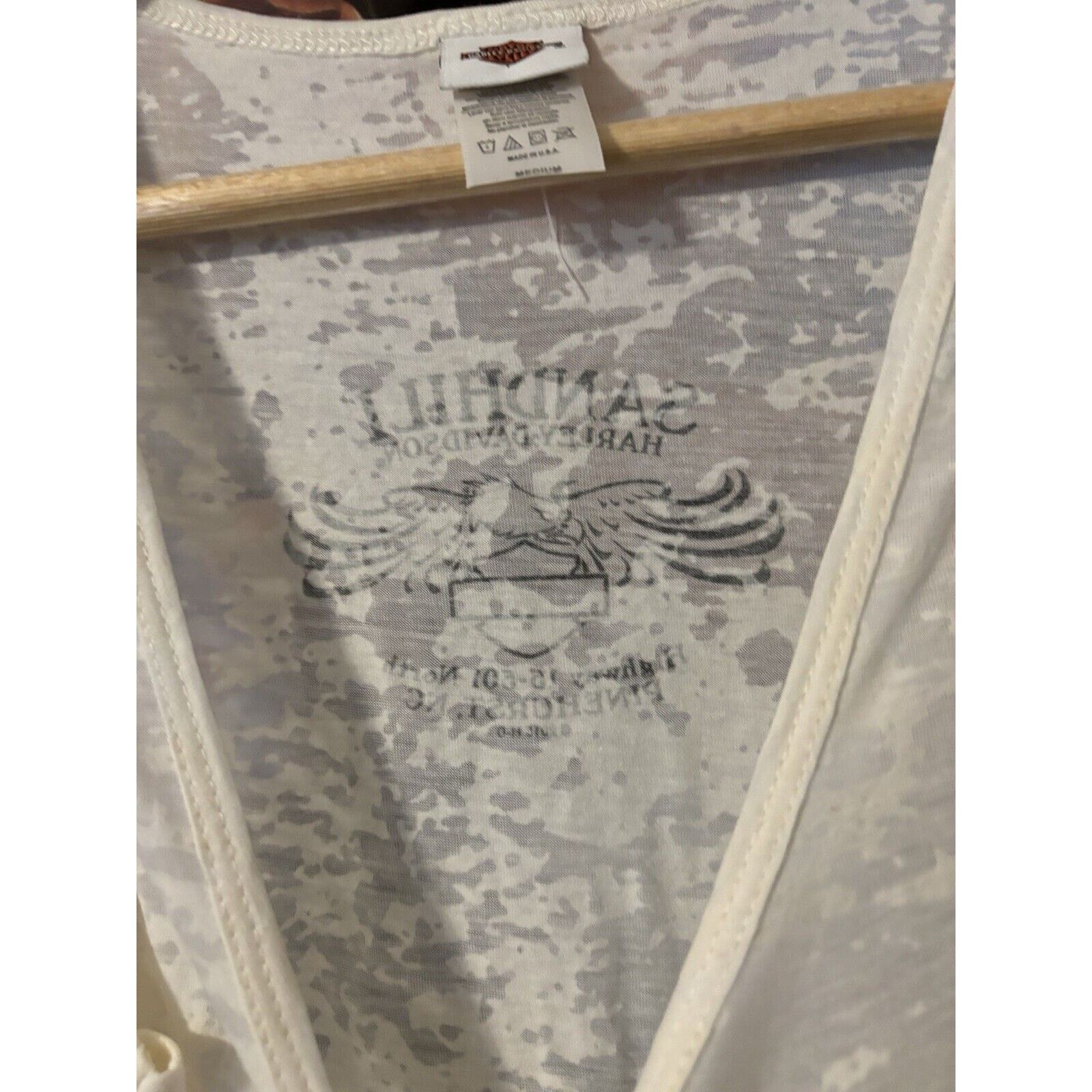 Harley Davidson vintage womens motorcycles thin tank top harley davidson M Size M / US 6-8 / IT 42-44 - 5 Thumbnail