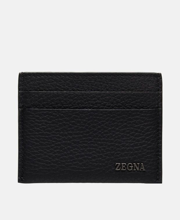 Ermenegildo Zegna Leather card holder Size ONE SIZE - 1 Thumbnail