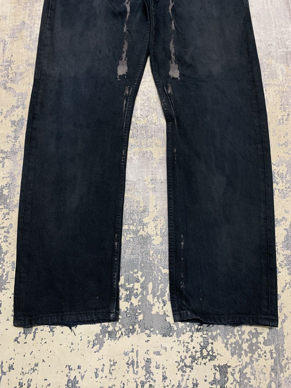 Levi's Vintage 501 Levi’s jeans black wash W32x34 Size US 35 - 3 Thumbnail