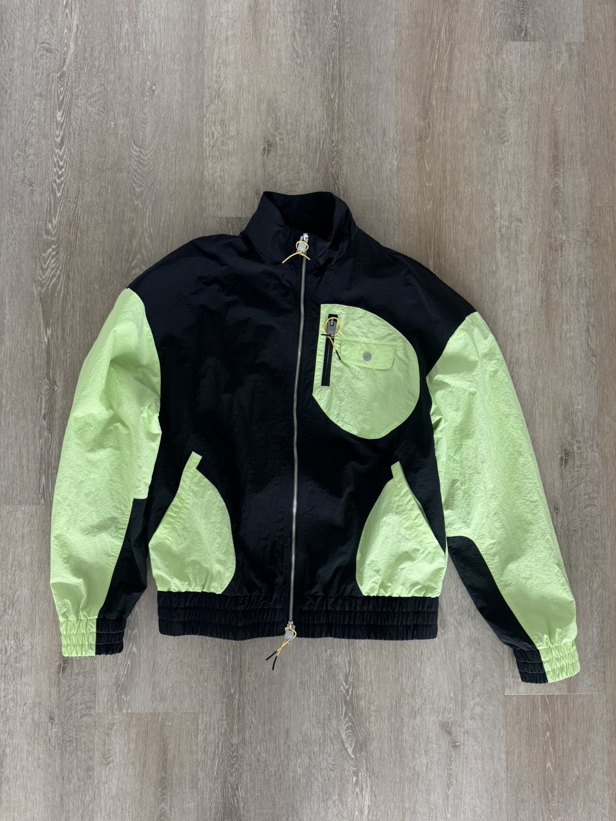 Diet Starts Monday Nylon MX Jacket - Black/Volt - Size L Size US L / EU 52-54 / 3 - 1 Thumbnail