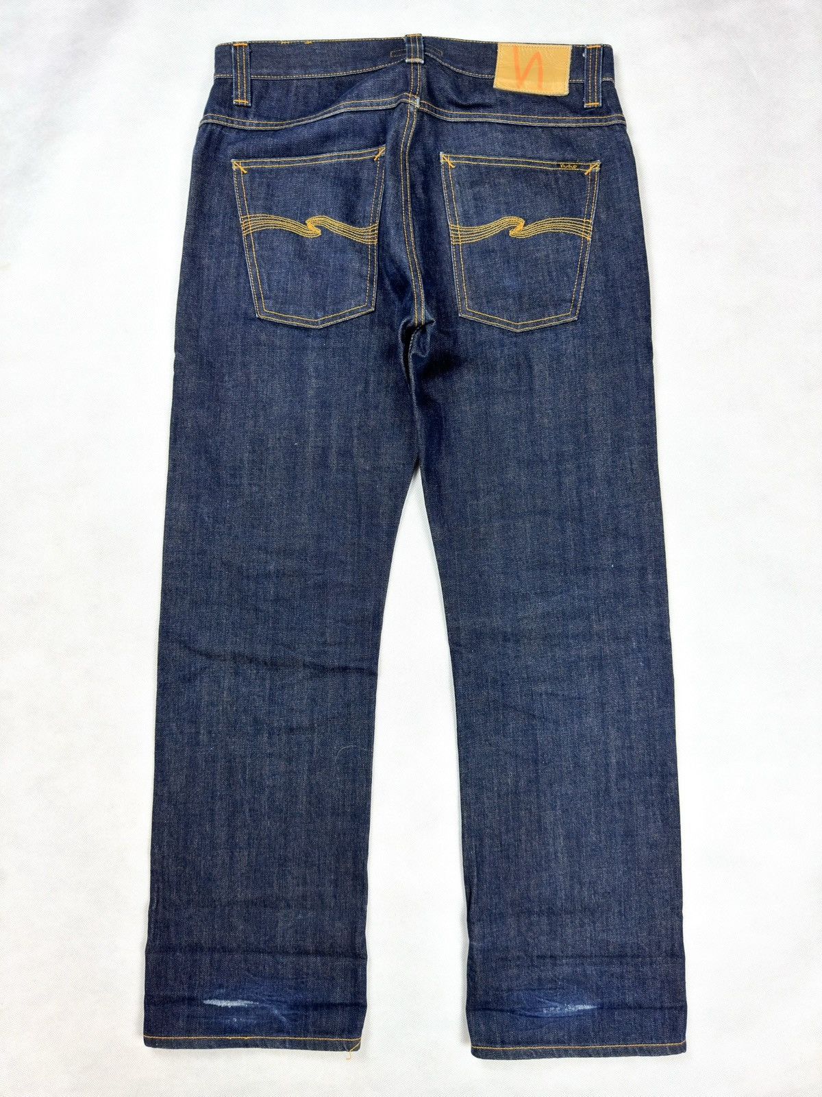 Nudie Jeans Straight Sven straight fit selvedge jeans 34x32