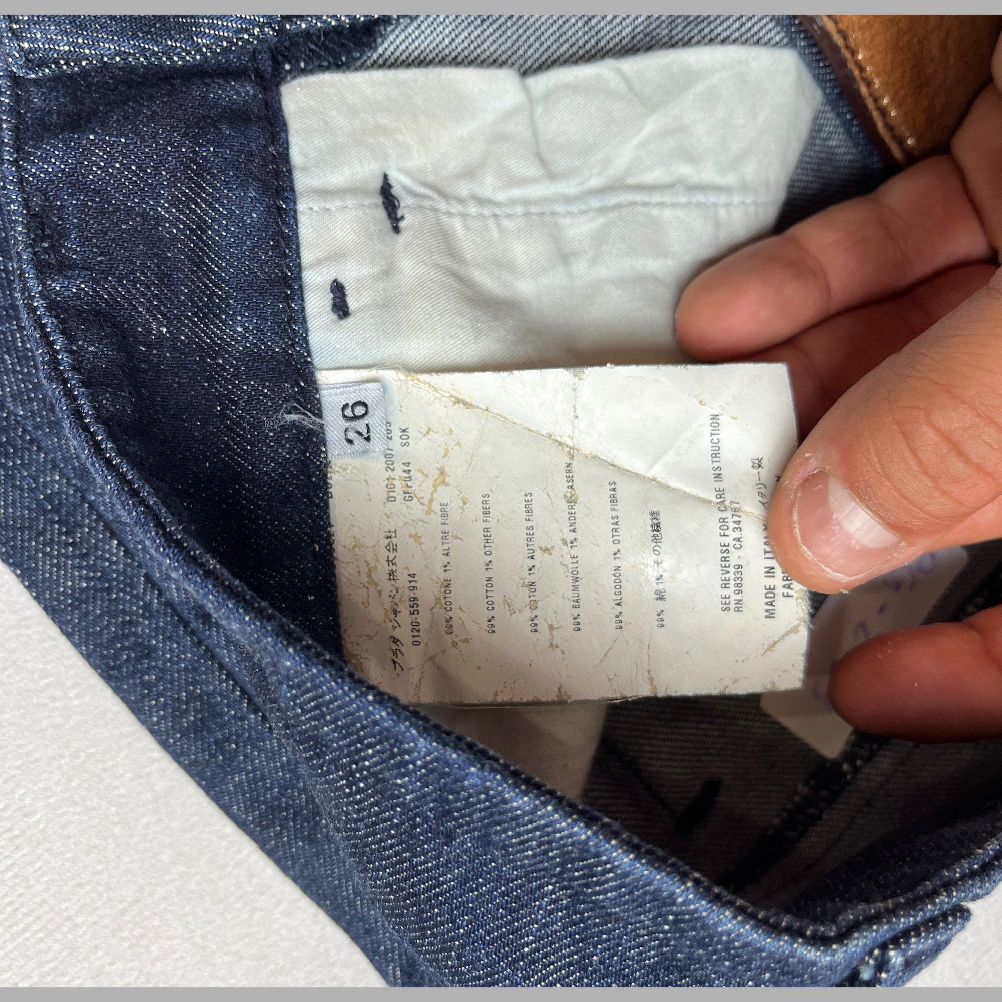 Prada Jeans PRADA Denim – W26 Size 36" / US 14 / IT 50 - 4 Thumbnail