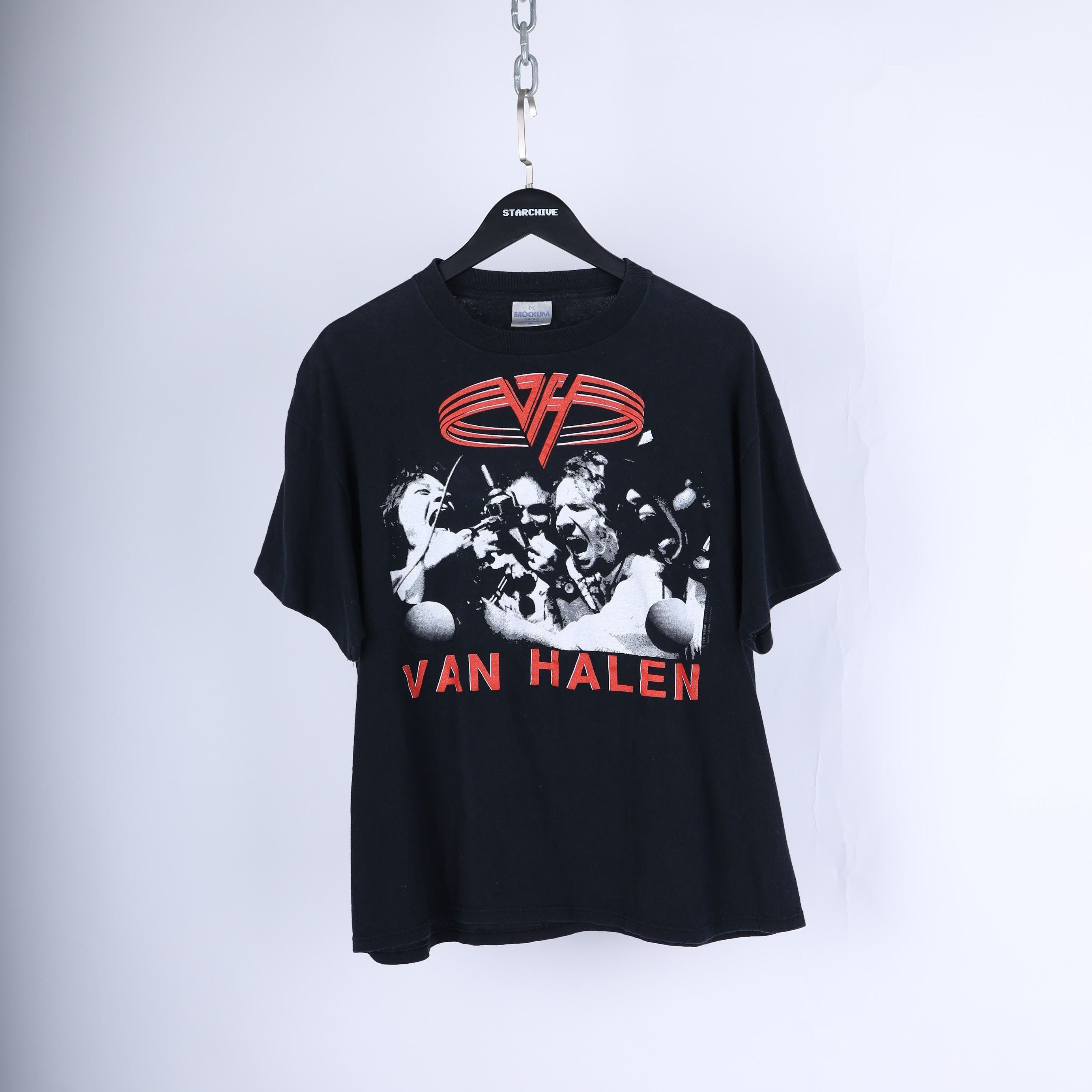 Vintage VAN HALEN FUCK N LIVE TEE Size US XL / EU 56 / 4 - 1 Thumbnail