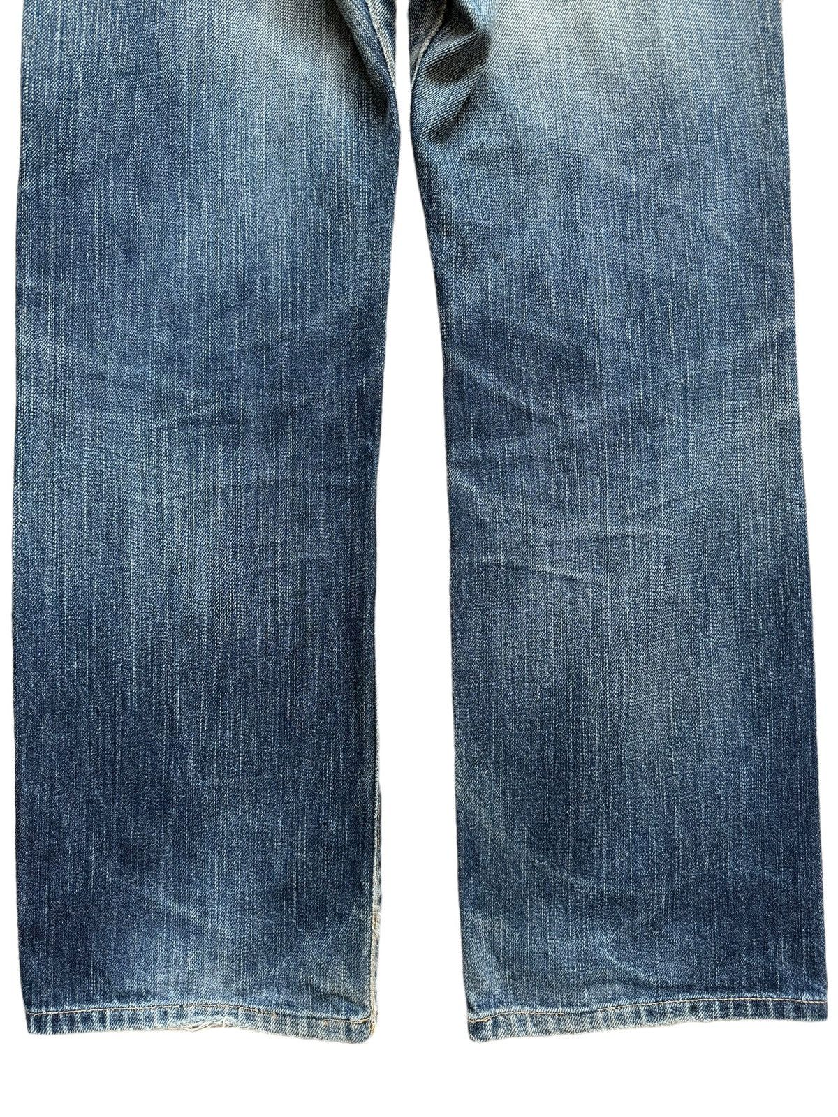 Edwin Vintage Edwin 505zx Distressed Selvedge Jeans Size US 28 / EU 44 - 13 Thumbnail