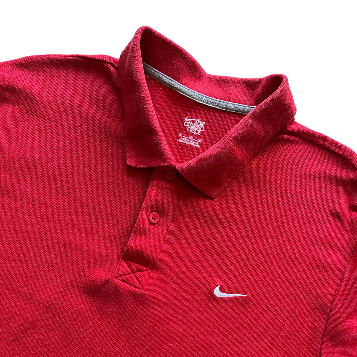 Nike Swoosh Red/White Polo T-Shirt Size US XL / EU 56 / 4 - 2 Thumbnail