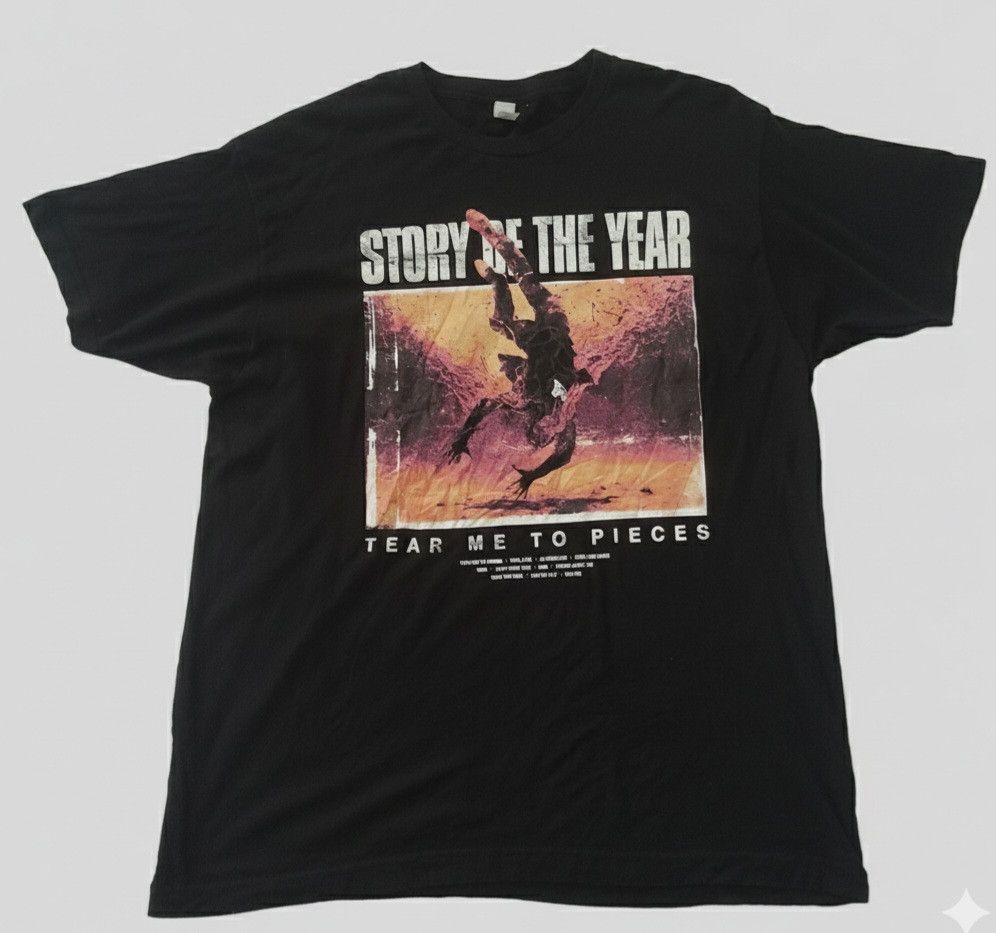Band Tees STORY OF THE YEAR BAND Size US XL / EU 56 / 4 - 1 Thumbnail