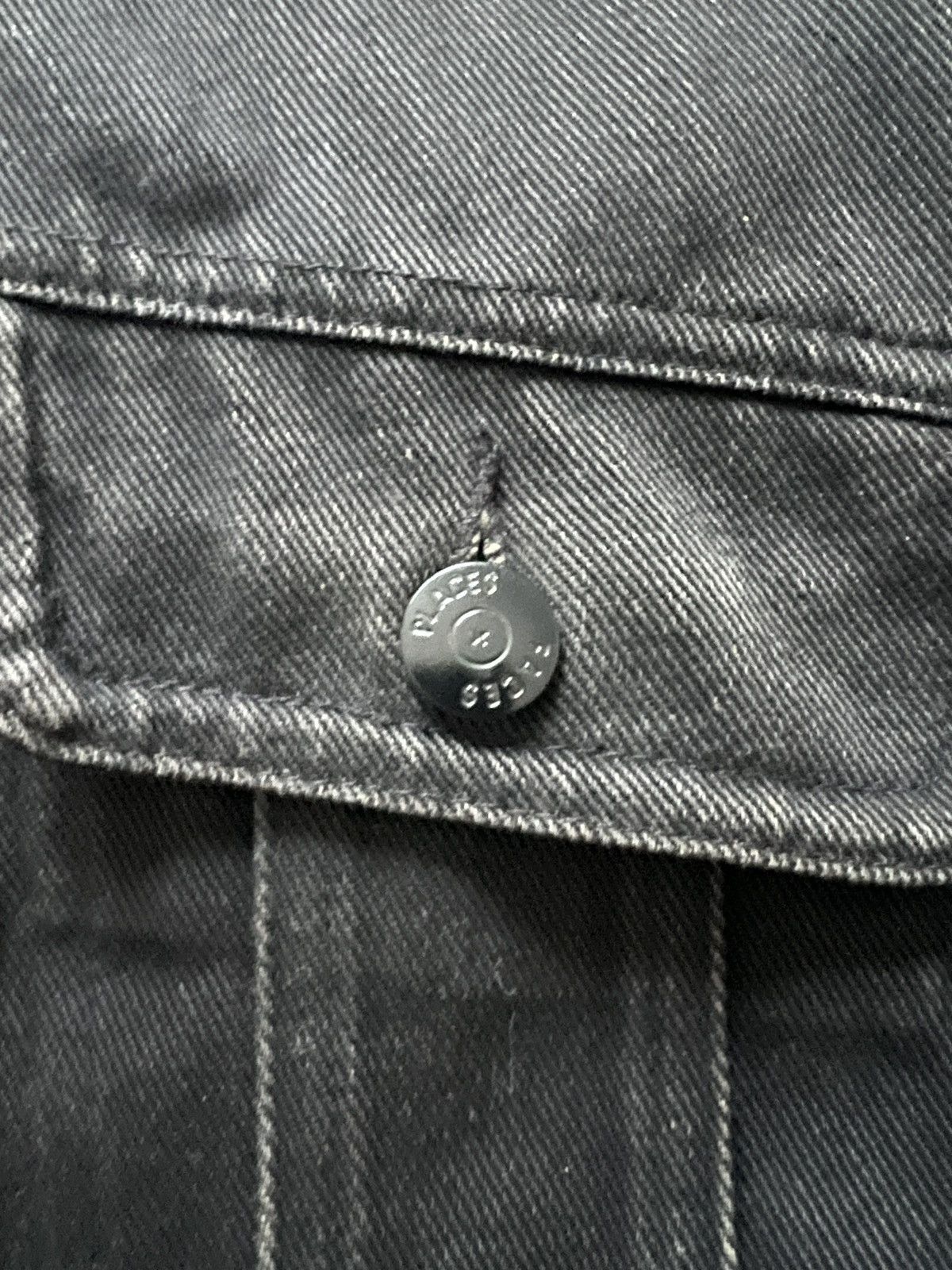 Places + Faces Places + Faces Black Denim Jacket Size US S / EU 44-46 / 1 - 3 Thumbnail