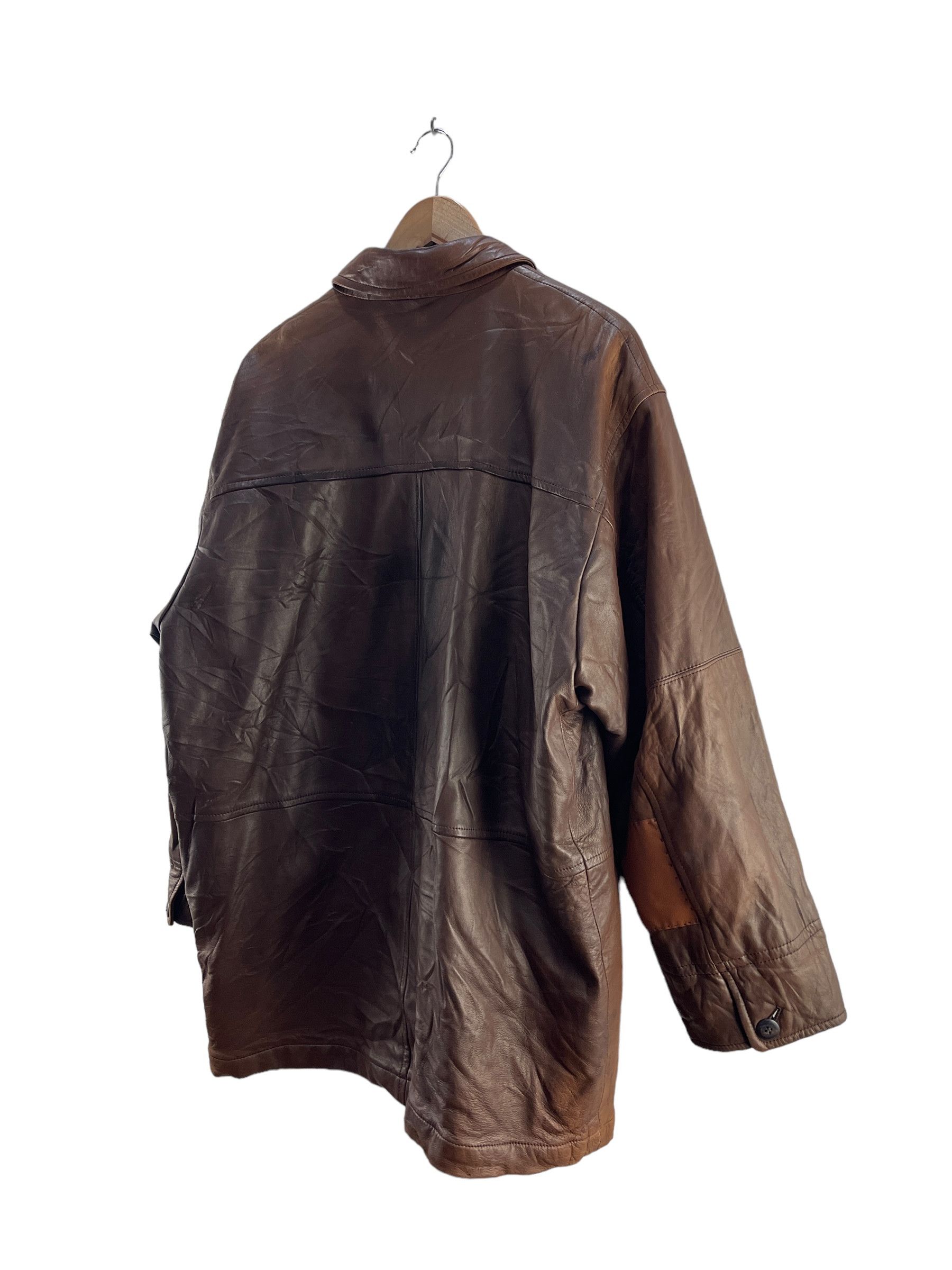 Christian Dior Monsieur Vintage Christian Dior Monsieur Leather Jacket Size L / US 10 / IT 46 - 7 Thumbnail