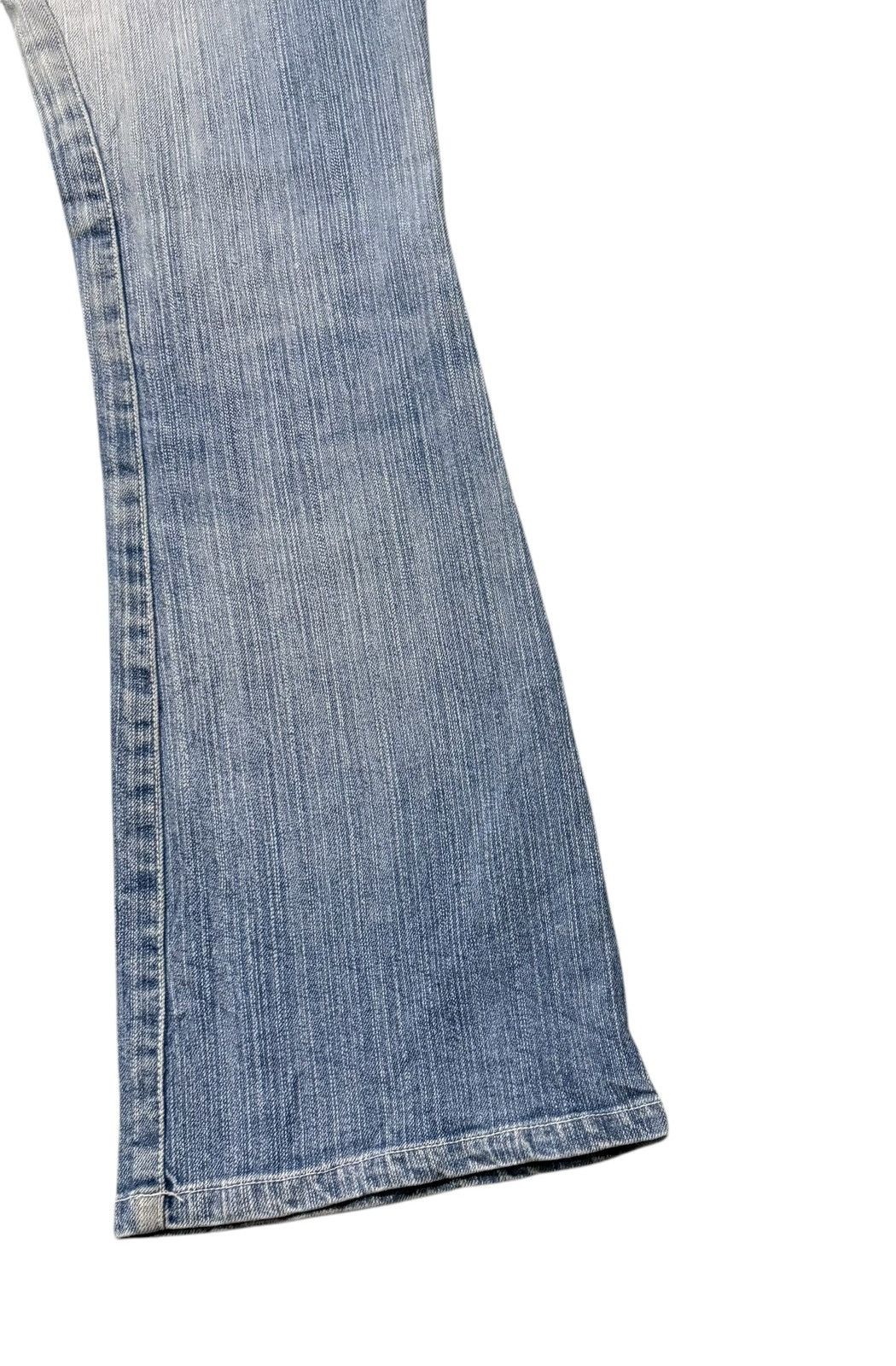 If Six Was Nine Vintage Blancafe Bootcut Distressed Denim Pants Size 28" / US 6 / IT 42 - 11 Thumbnail