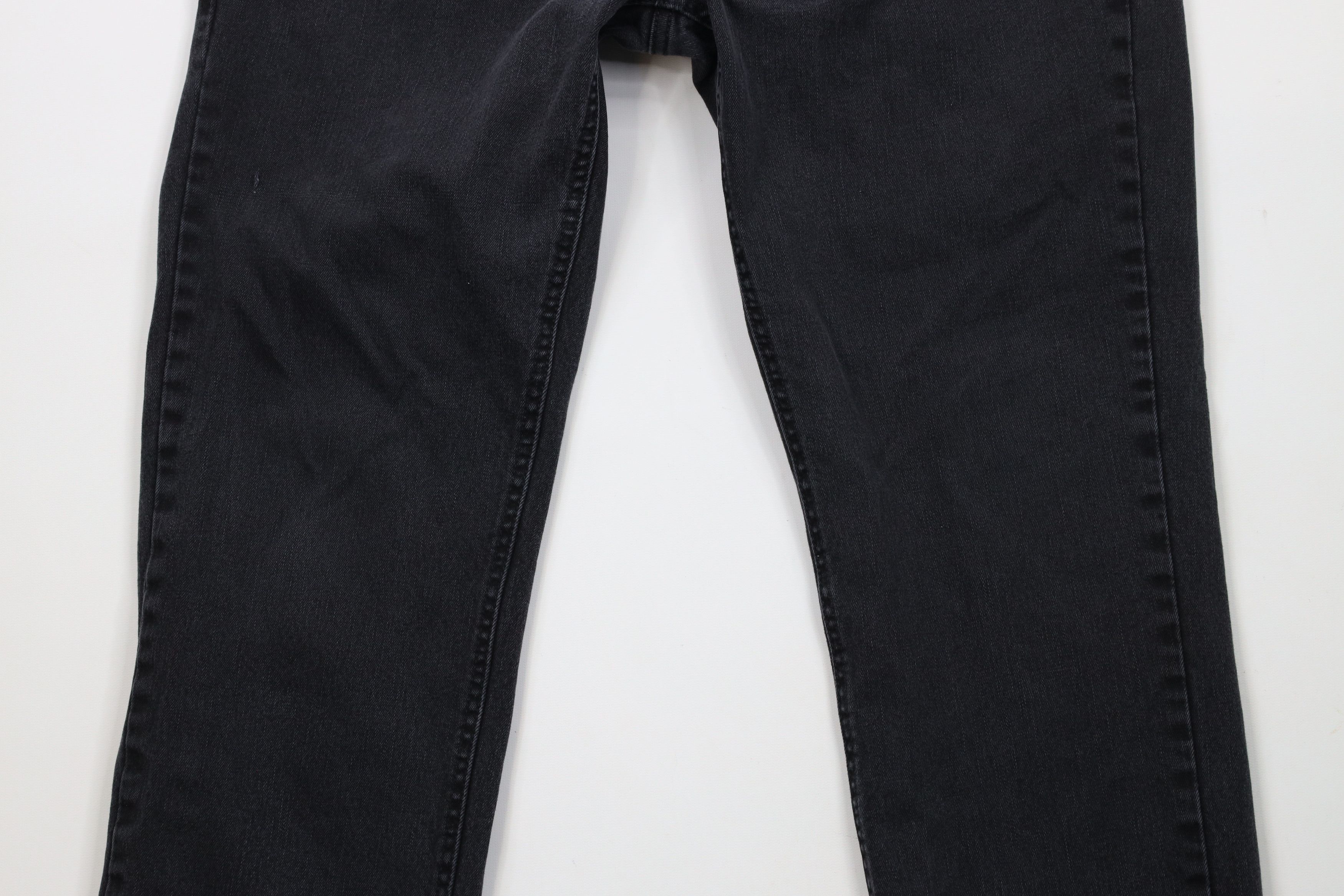 Levi's × Vintage Vintage Y2K Levis 541 Fit Tapered Leg Denim Jeans Black Size US 34 / EU 50 - 3 Thumbnail