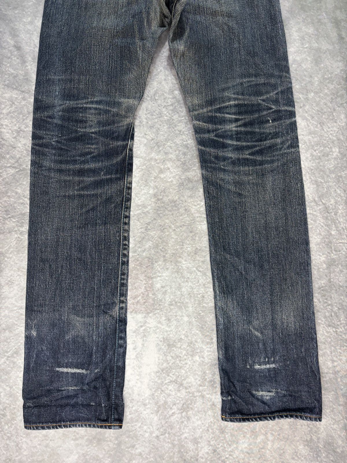 Blue Blue Japan × Japan Blue × Japan Blue Jeans Japan Blue Jeans Selvedge Denim Made in Japan JP 9201 Repair Size US 30 / EU 46 - 16 Thumbnail