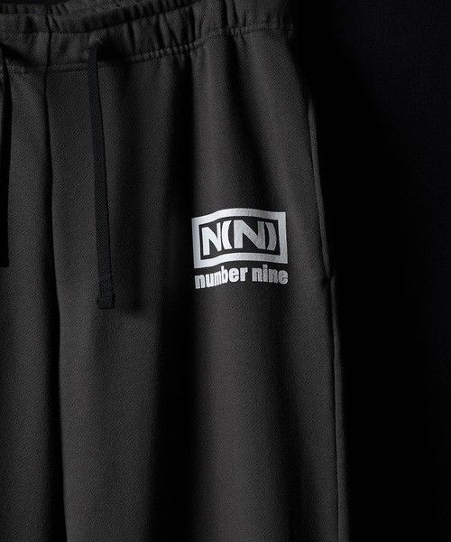 Number (N)ine number nine N(N) SMALL LOGO SWEATPANT Size US 32 / EU 48 - 4 Thumbnail
