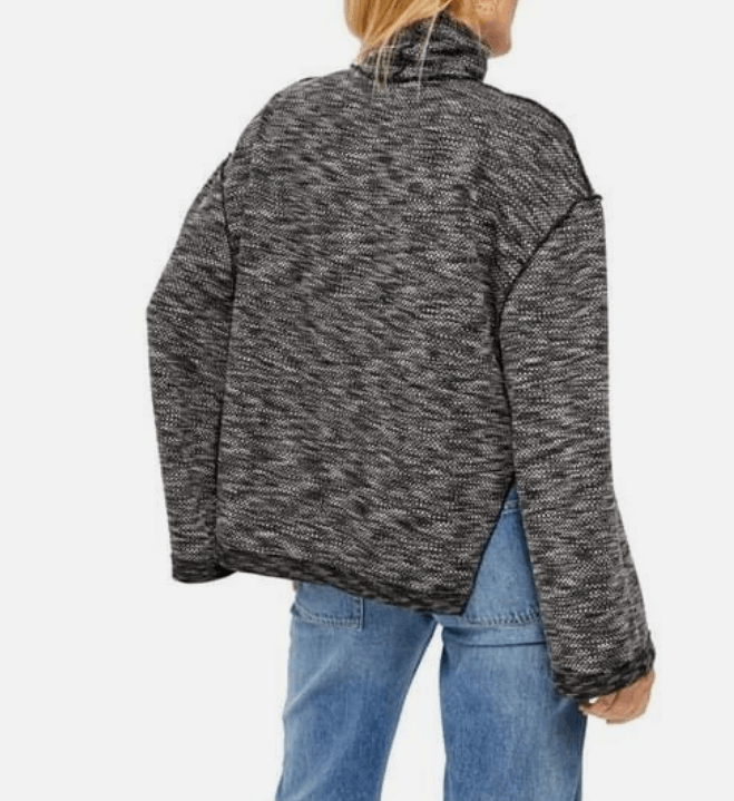 Free People Free People Sunny Days Knit Sweater Variegated Yarns Size L / US 10 / IT 46 - 4 Thumbnail