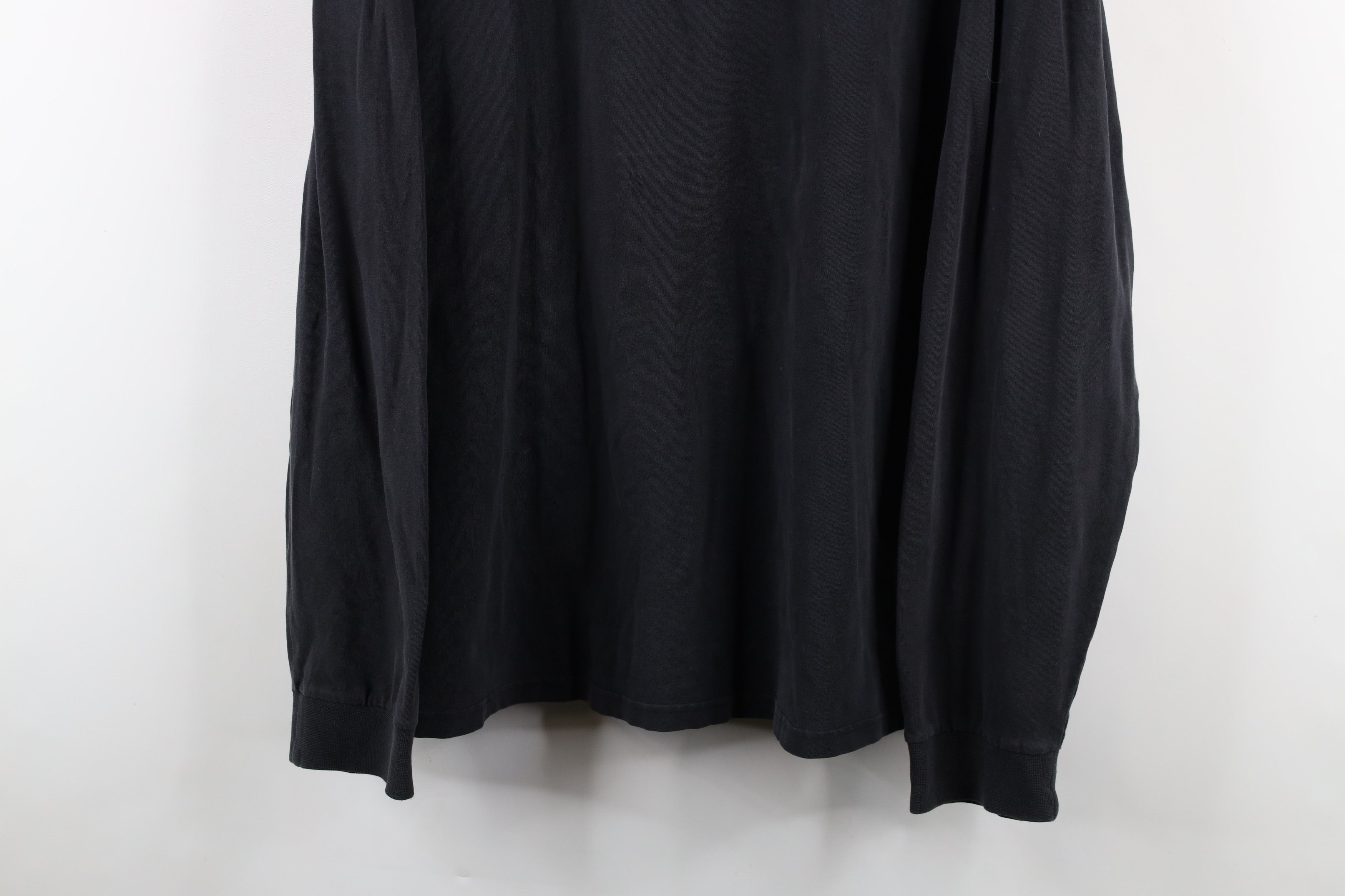 Nike × Vintage Vintage 90s Y2K Nike Scott Mini Swoosh Mock Neck T-Shirt Size US XL / EU 56 / 4 - 3 Thumbnail