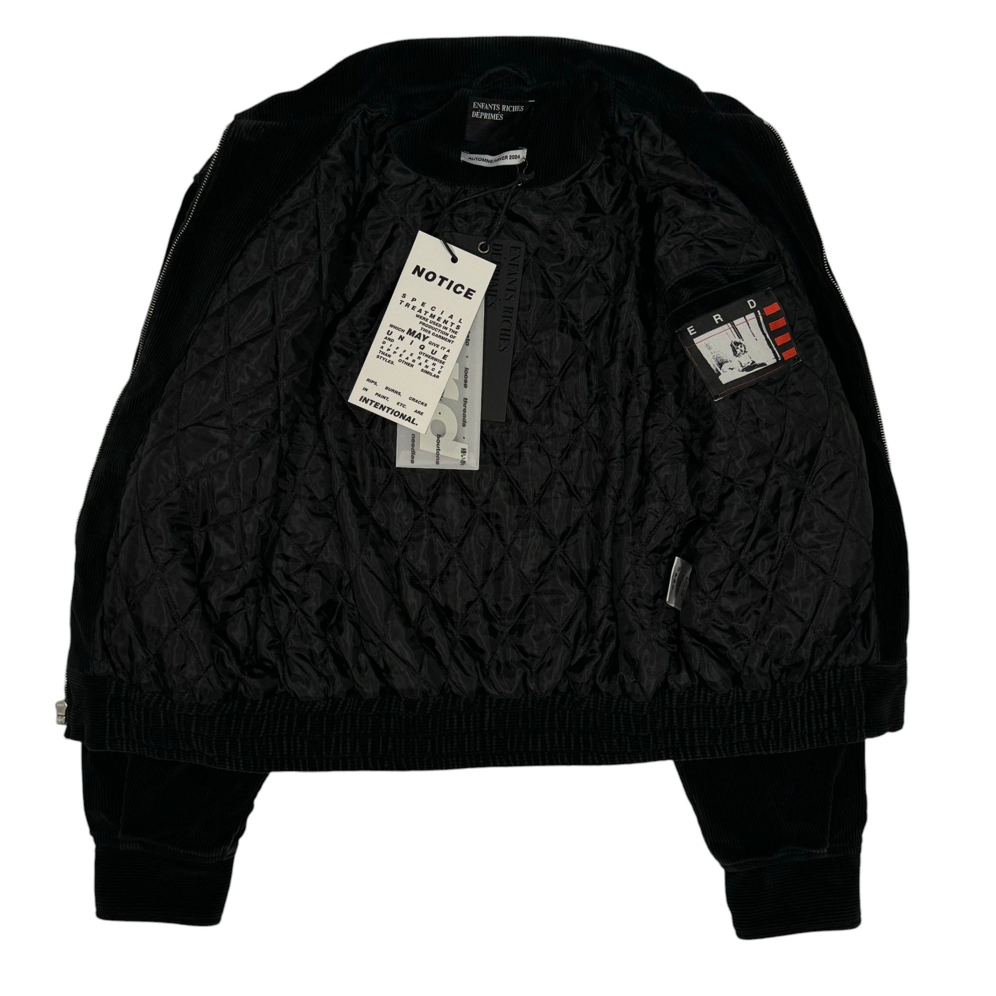 Enfants Riches Deprimes ERD Corduroy Barbara Bomber Jacket Zip Size US M / EU 48-50 / 2 - 3 Thumbnail