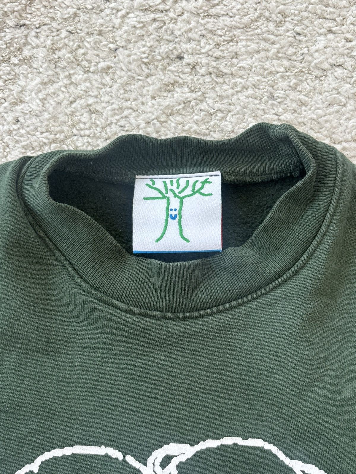 Online Ceramics Green Online Ceramics Crewneck Size S / US 4 / IT 40 - 4 Thumbnail