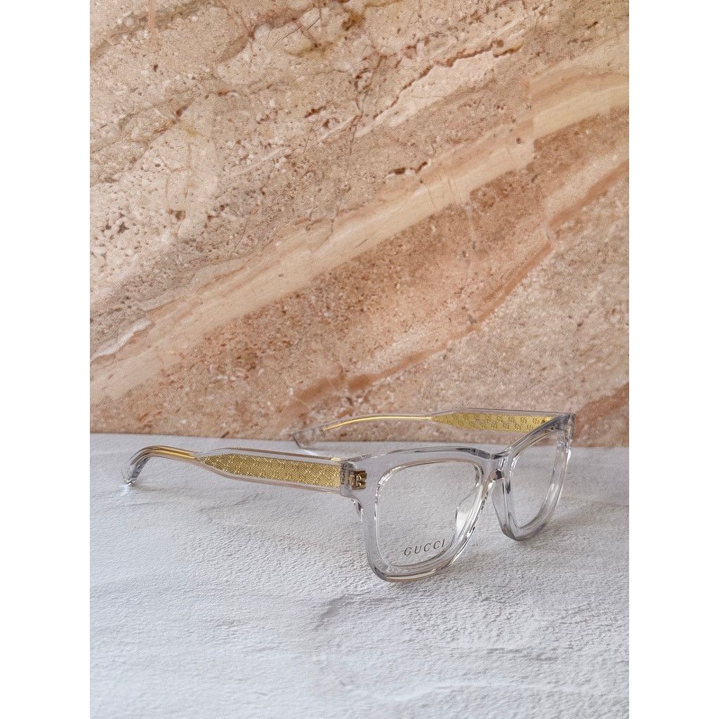 Gucci NEW Gucci GG2066O Clear Cat Eye Eyeglasses Frames Size ONE SIZE - 4 Thumbnail