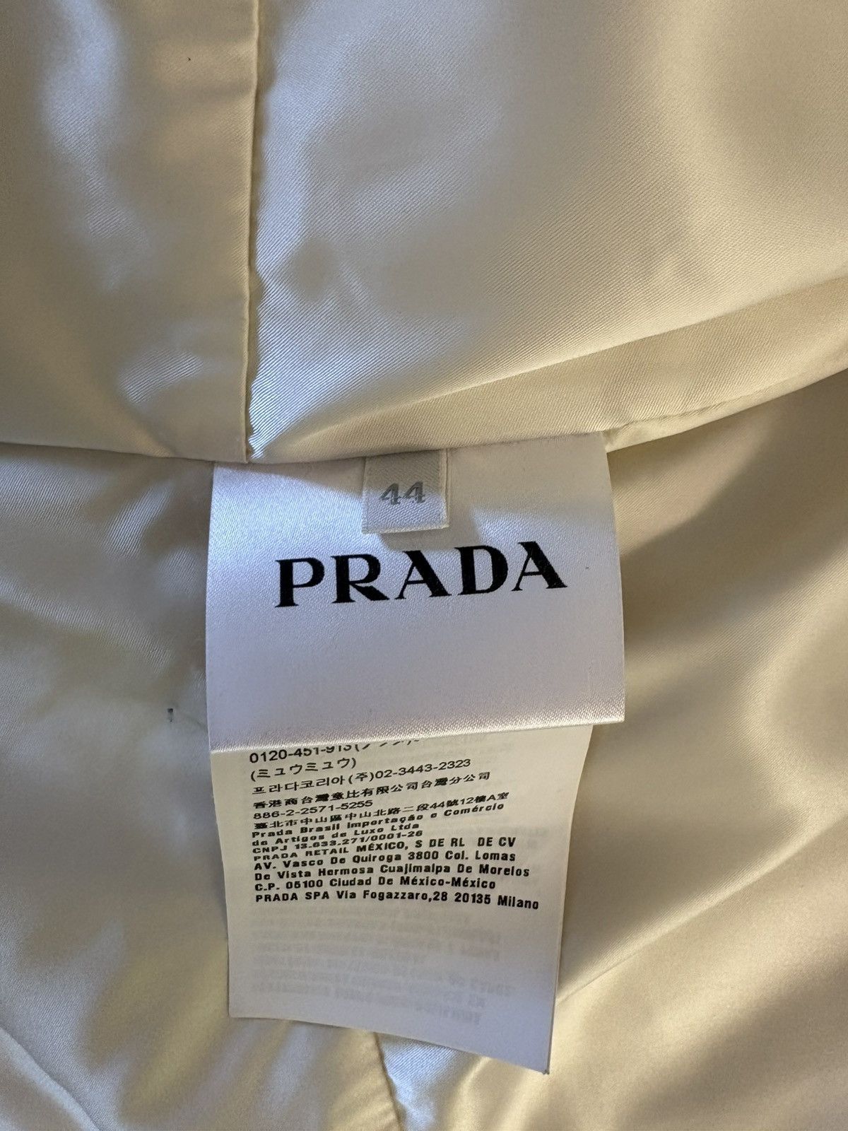 Prada Satin Prada Winter Coat Fox Fur Trim Size M / US 6-8 / IT 42-44 - 12 Thumbnail