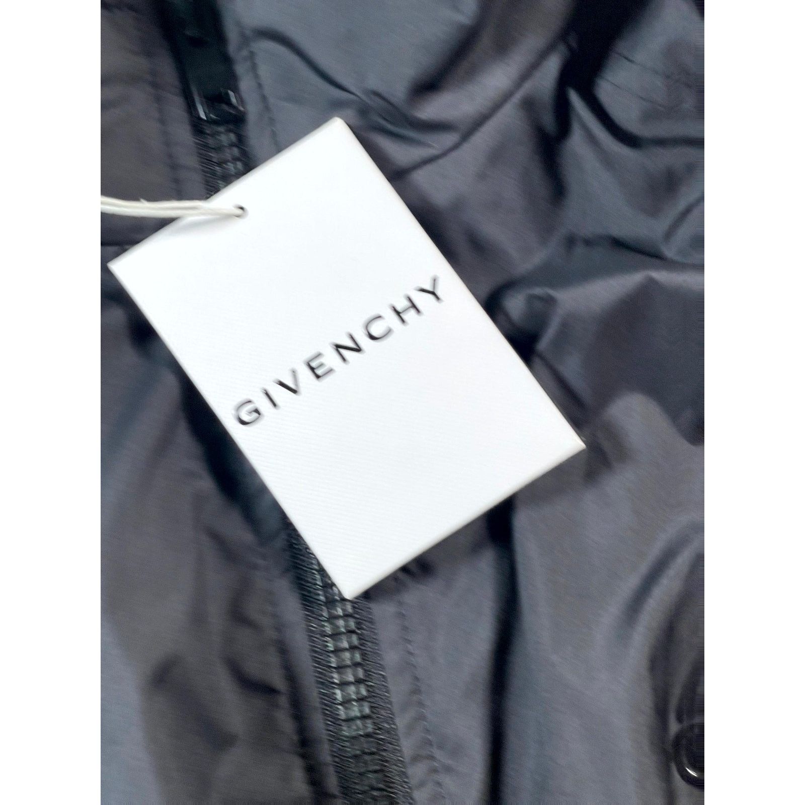 Givenchy Givenchy Nylon Windbreaker Small Logo Black Track Jacket Size US M / EU 48-50 / 2 - 4 Thumbnail