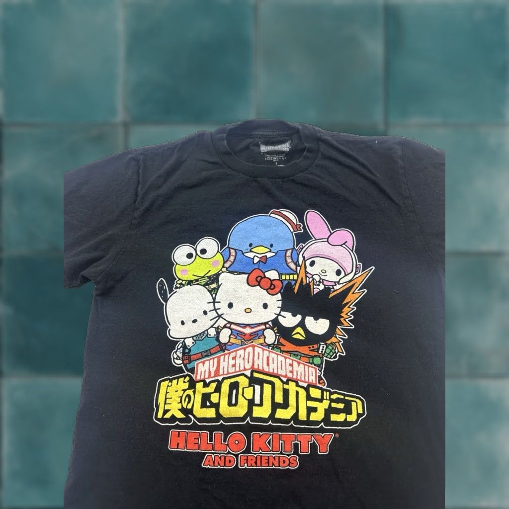 Vintage My Hero Academia Shirt Women Small Black Hello Kitty Sanrio MHA x Hello Kitty Friends 2 Size S / US 4 / IT 40 - 1 Thumbnail