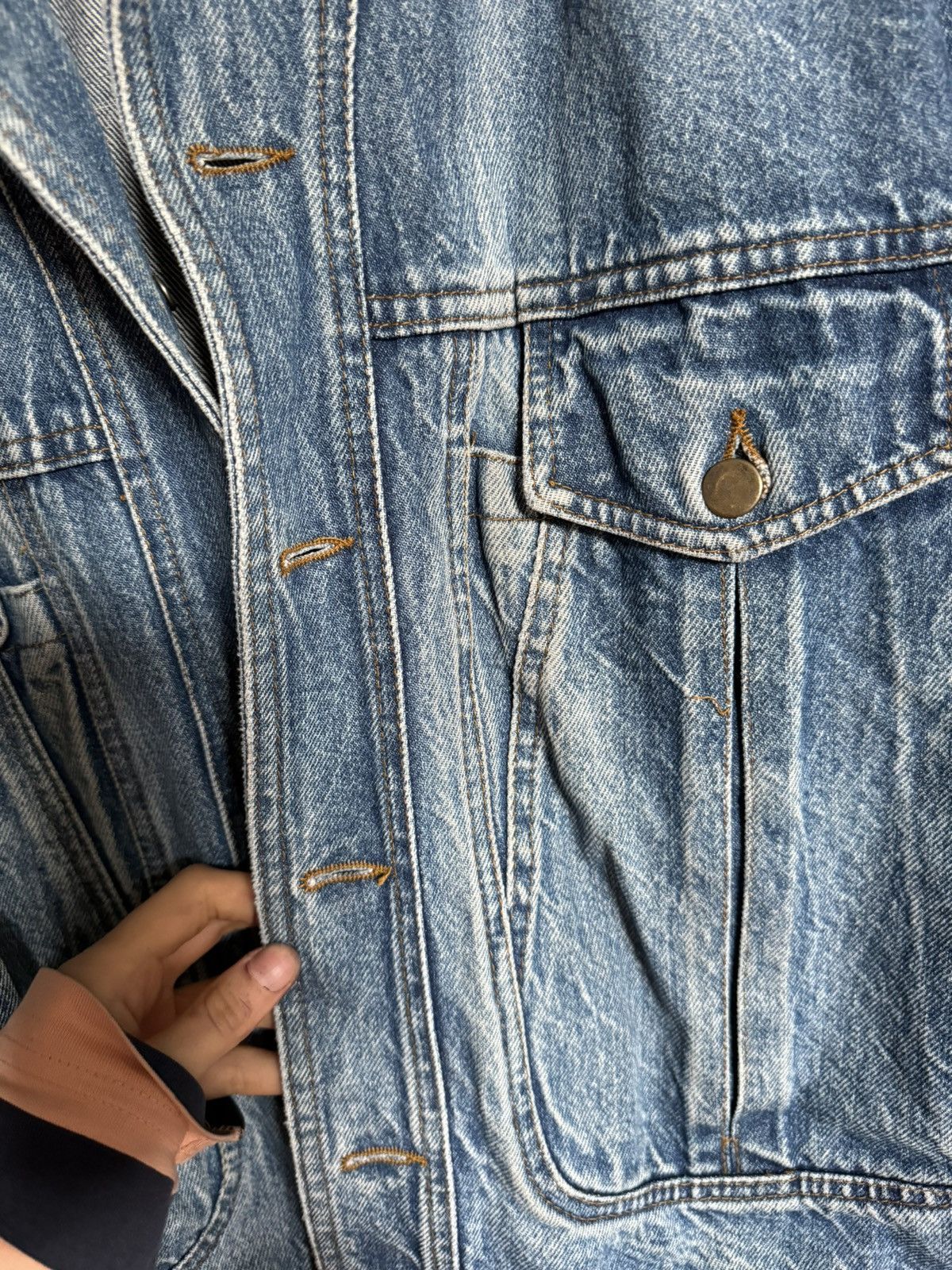 Vintage Vintage '88 Atlantic Records 40th Anniversary Denim Jacket Size US M / EU 48-50 / 2 - 6 Thumbnail