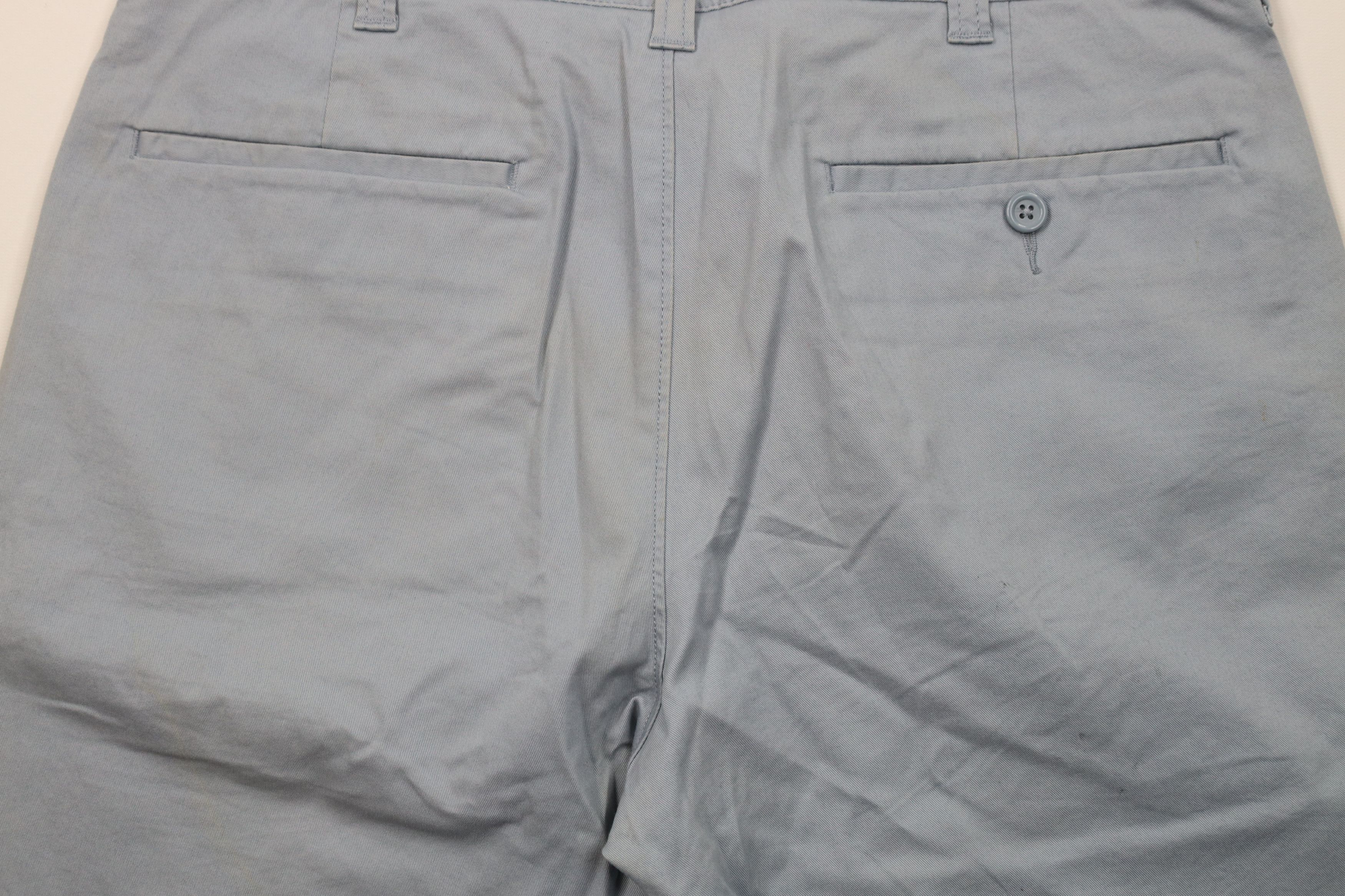 J.Crew J Crew Flex Above Knee Golf Golfing Chino Shorts Light Blue Size US 32 / EU 48 - 12 Thumbnail