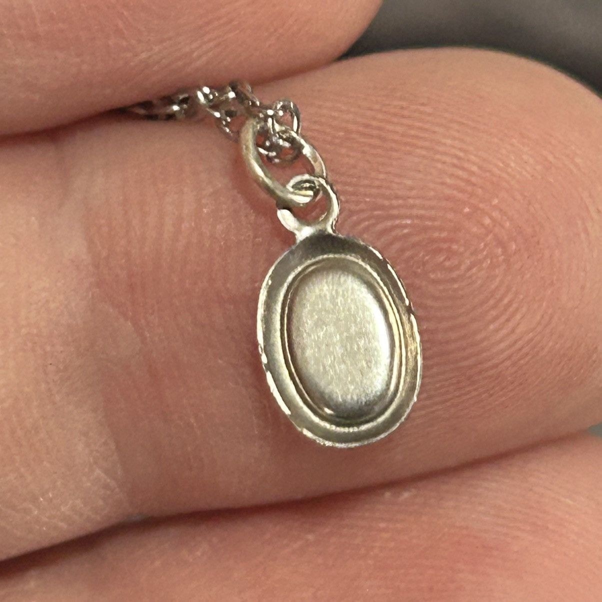 Handmade Handcrafted salvaged vintage simulated fire opal necklace Size ONE SIZE - 6 Thumbnail