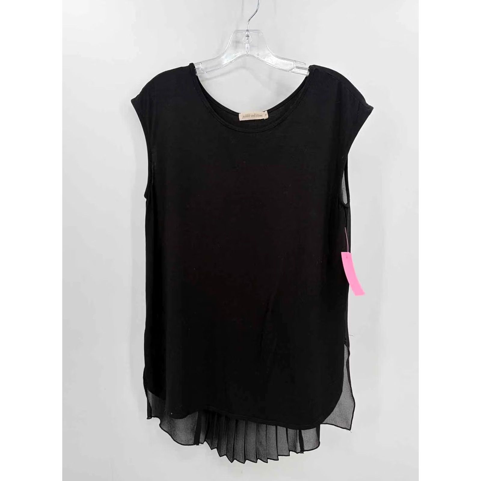 Vintage Pebble And Stone Blouse Black Size Medium Regular Adult? Size M / US 6-8 / IT 42-44 - 2 Thumbnail